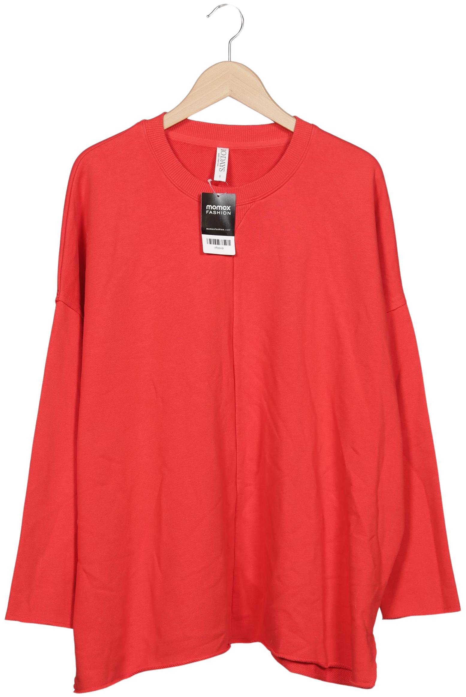 

10Days Damen Sweatshirt, rot, Gr. 36