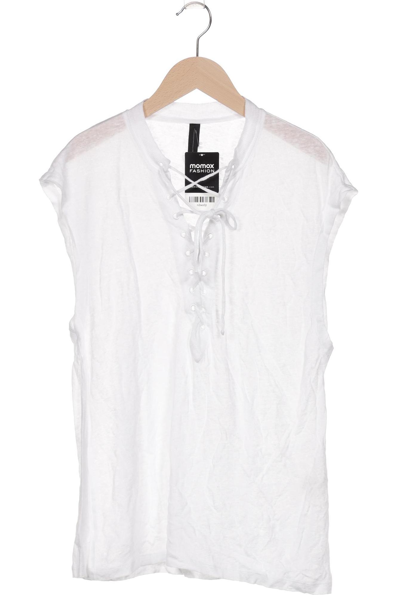 

10Days Damen T-Shirt, weiß, Gr. 36