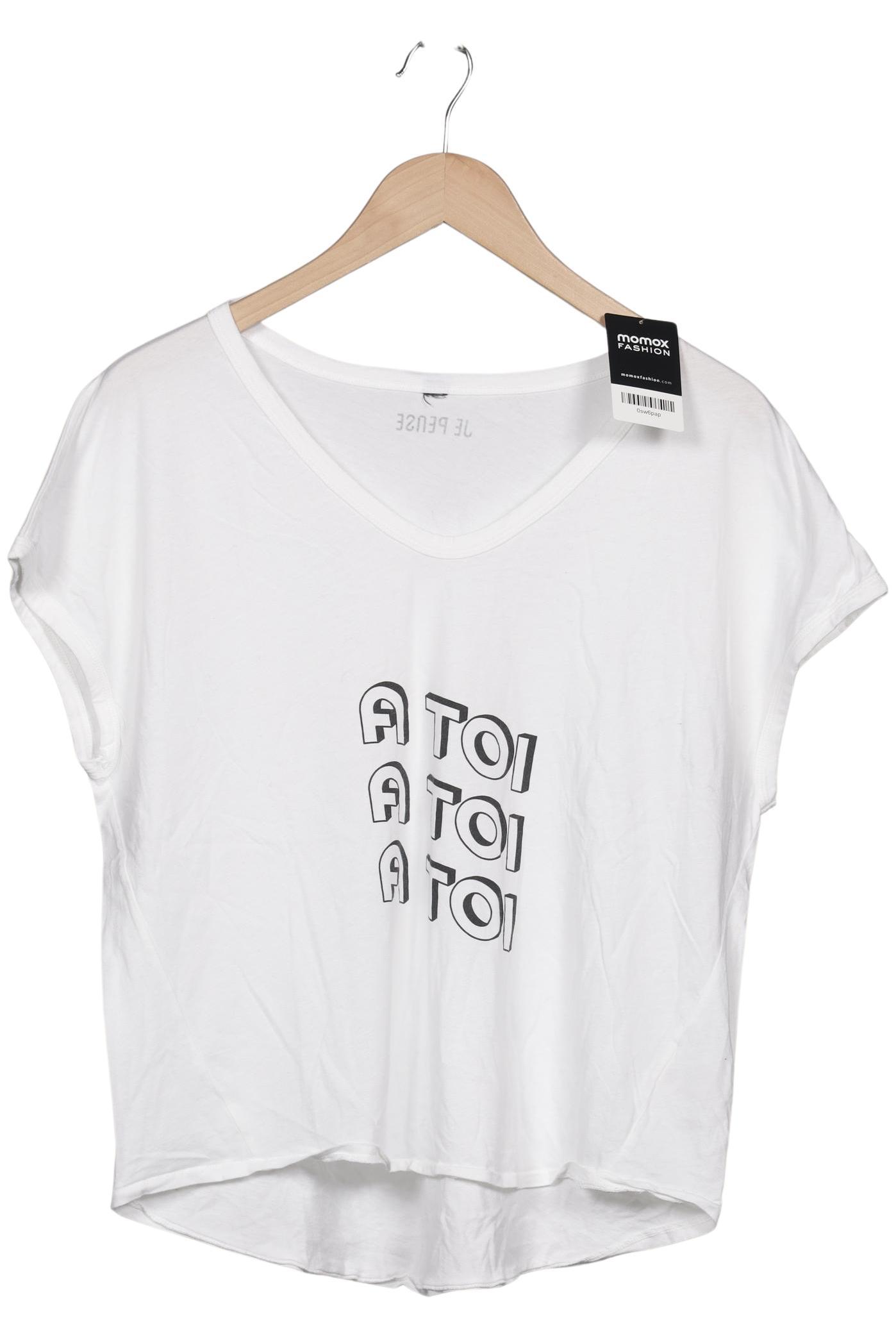 

10Days Damen T-Shirt, weiß, Gr. 38