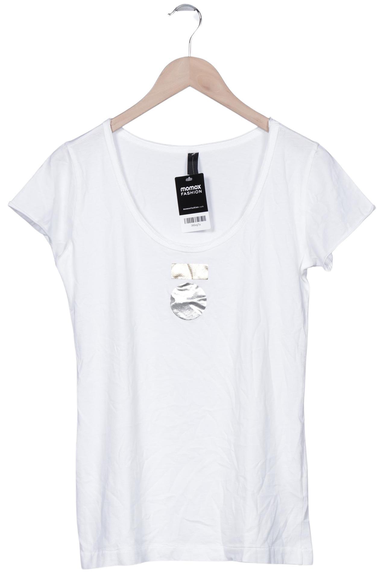 

10Days Damen T-Shirt, weiß, Gr. 36