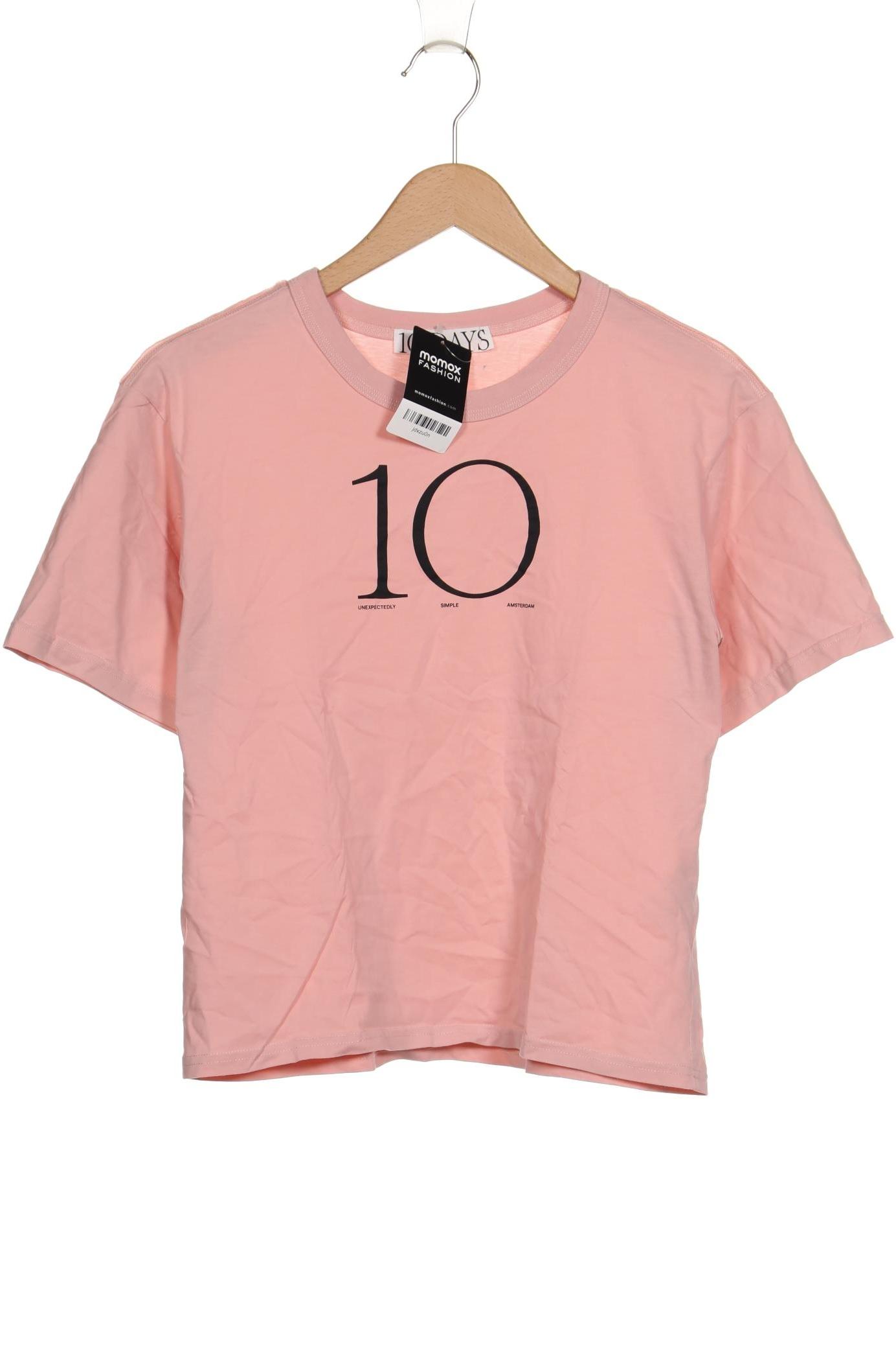 

10Days Damen T-Shirt, pink, Gr. 34