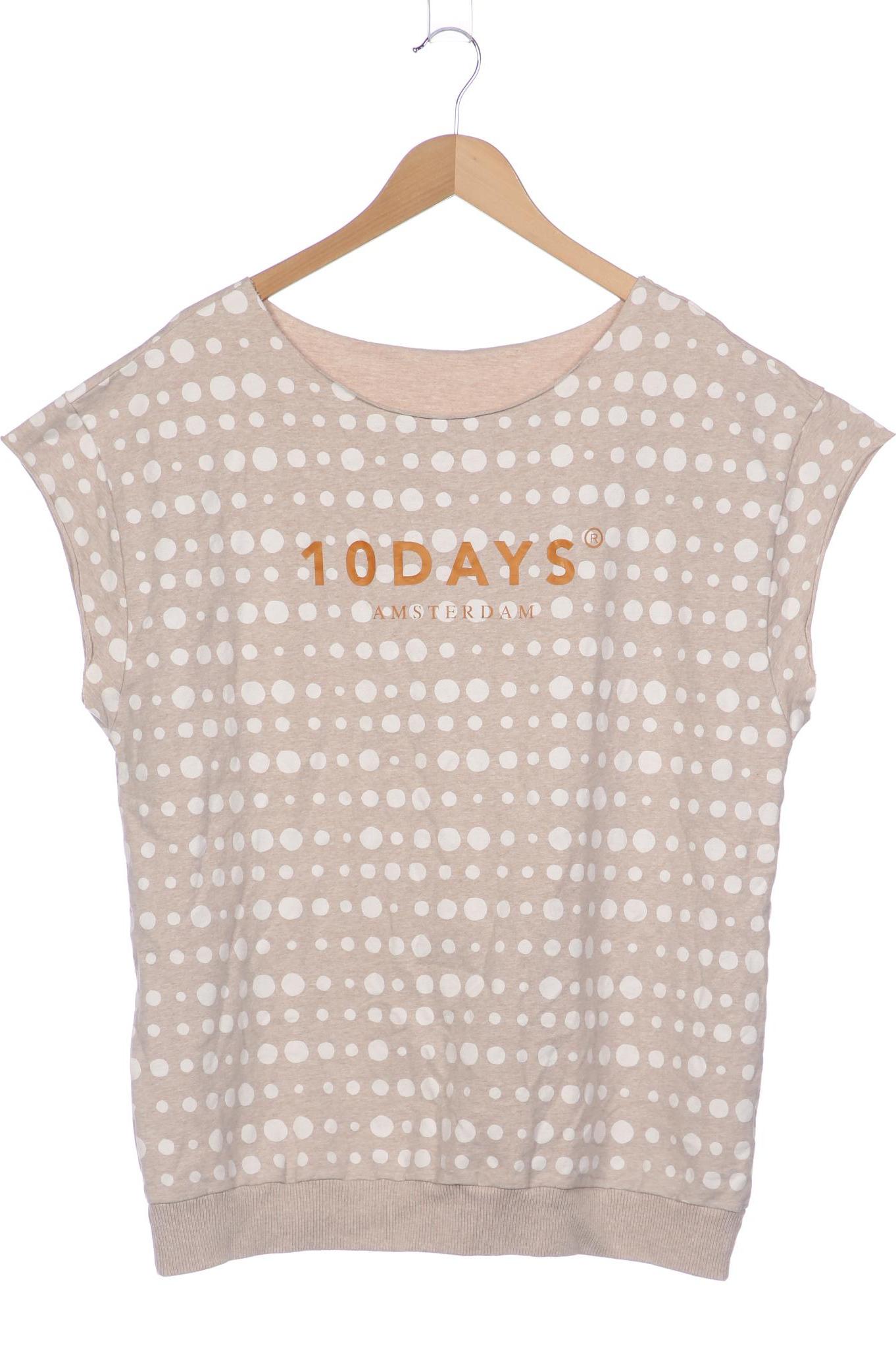

10Days Damen T-Shirt, beige, Gr. 44