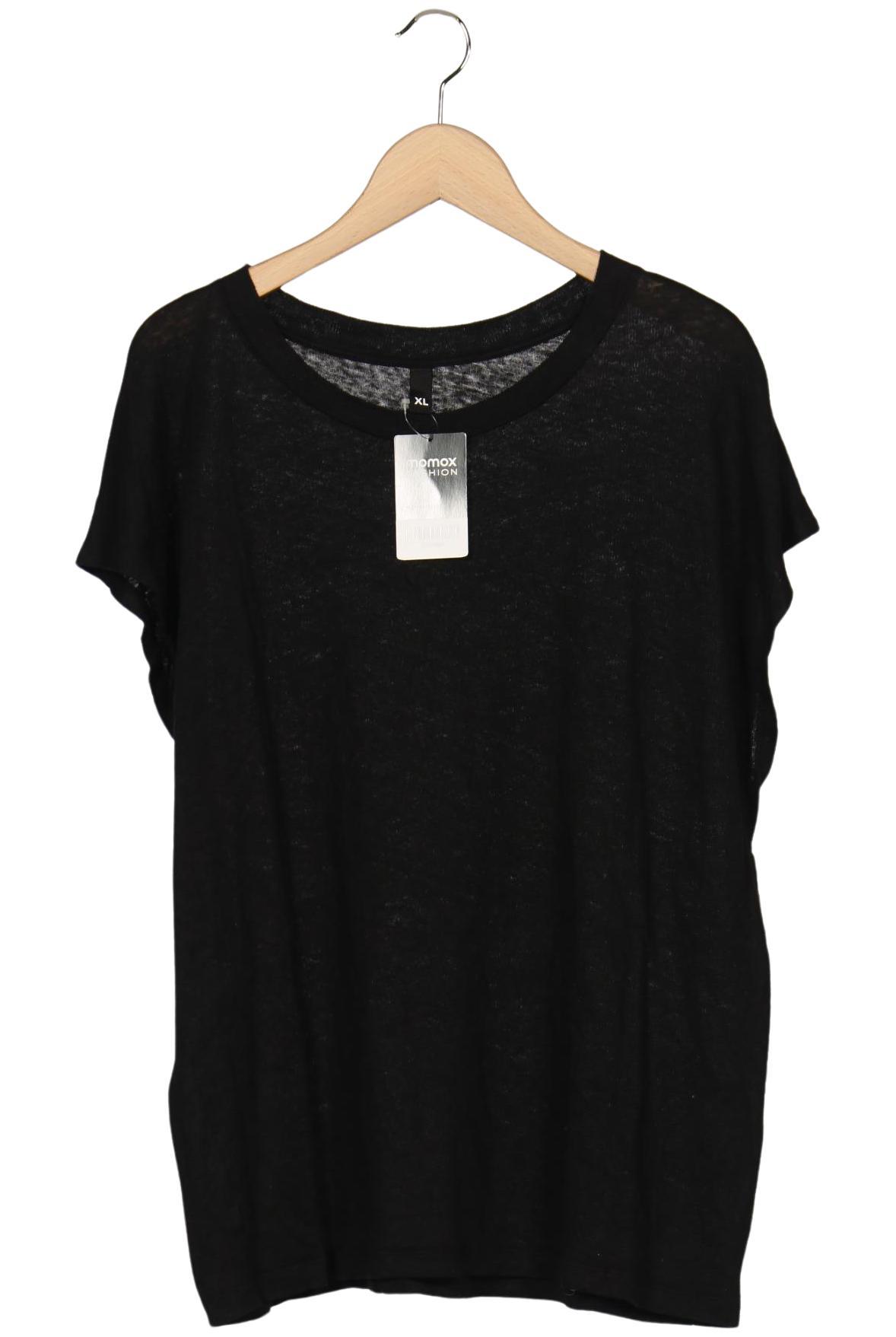 

10Days Damen T-Shirt, schwarz, Gr. 44