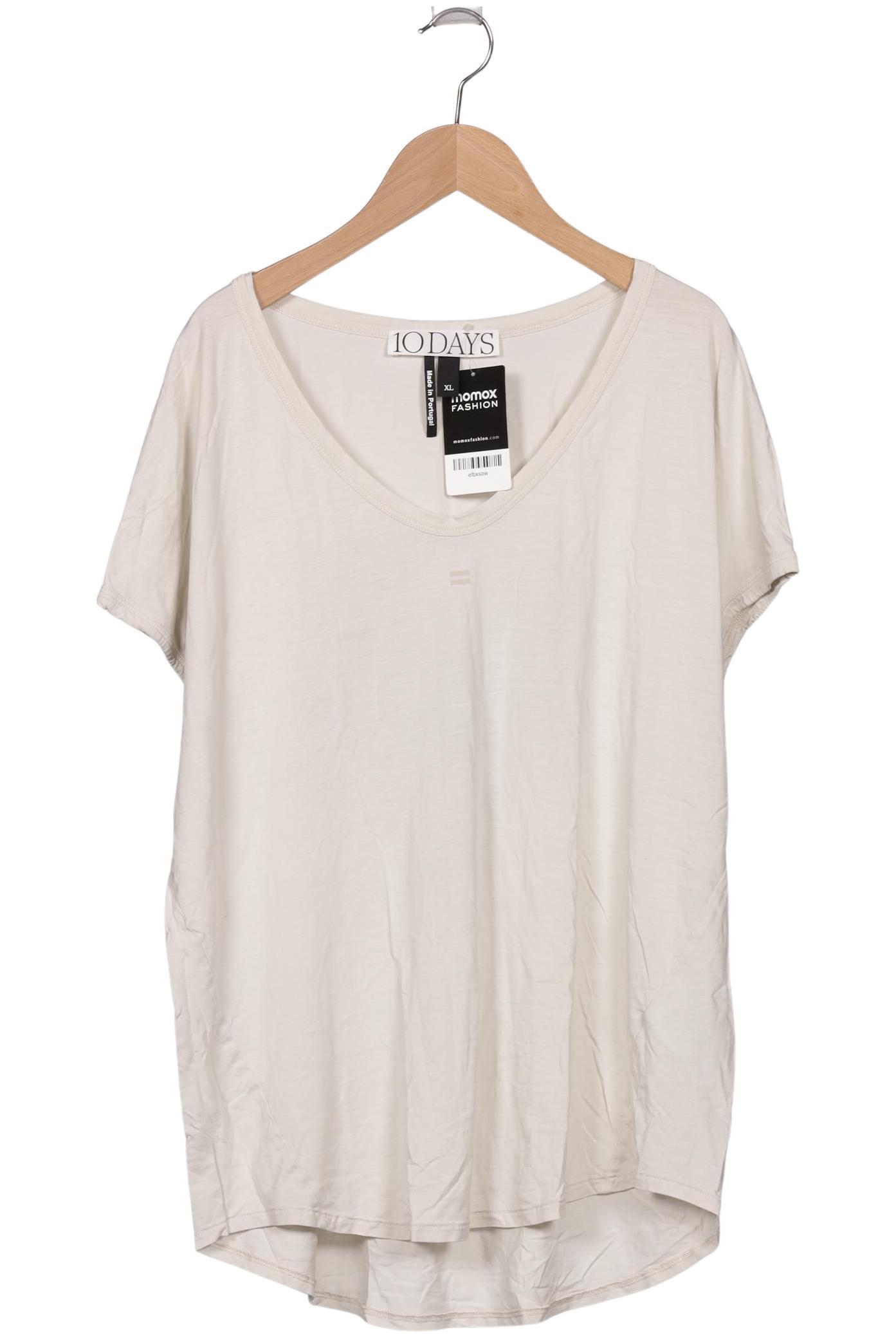 

10Days Damen T-Shirt, beige, Gr. 44