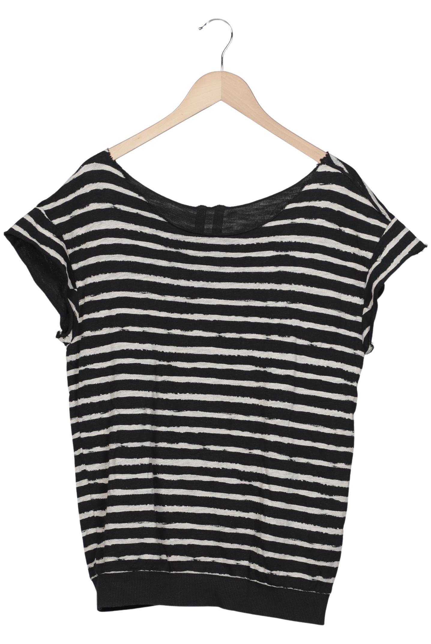 

10Days Damen T-Shirt, schwarz, Gr. 46