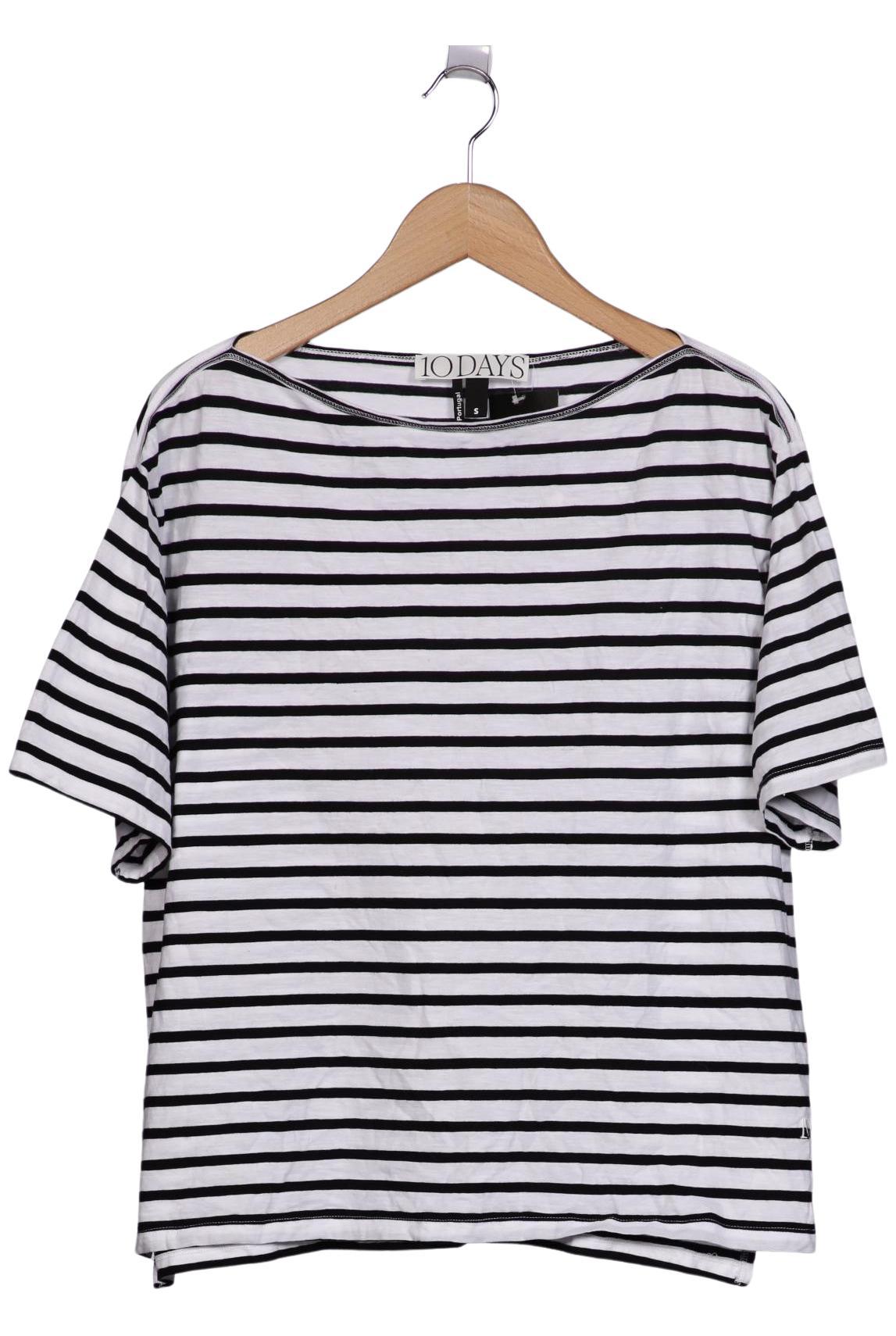 

10Days Damen T-Shirt, mehrfarbig, Gr. 36