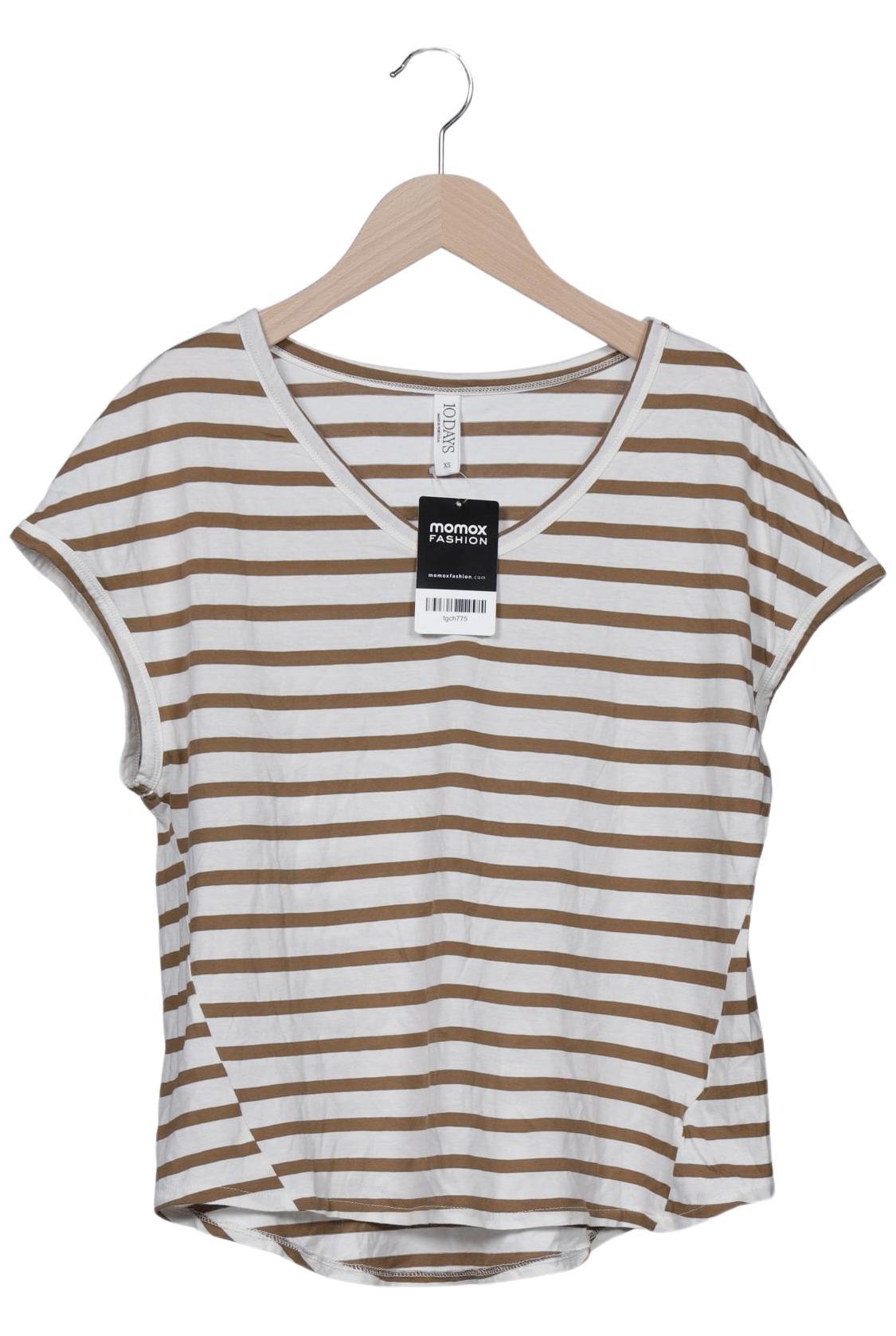 

10Days Damen T-Shirt, braun, Gr. 34