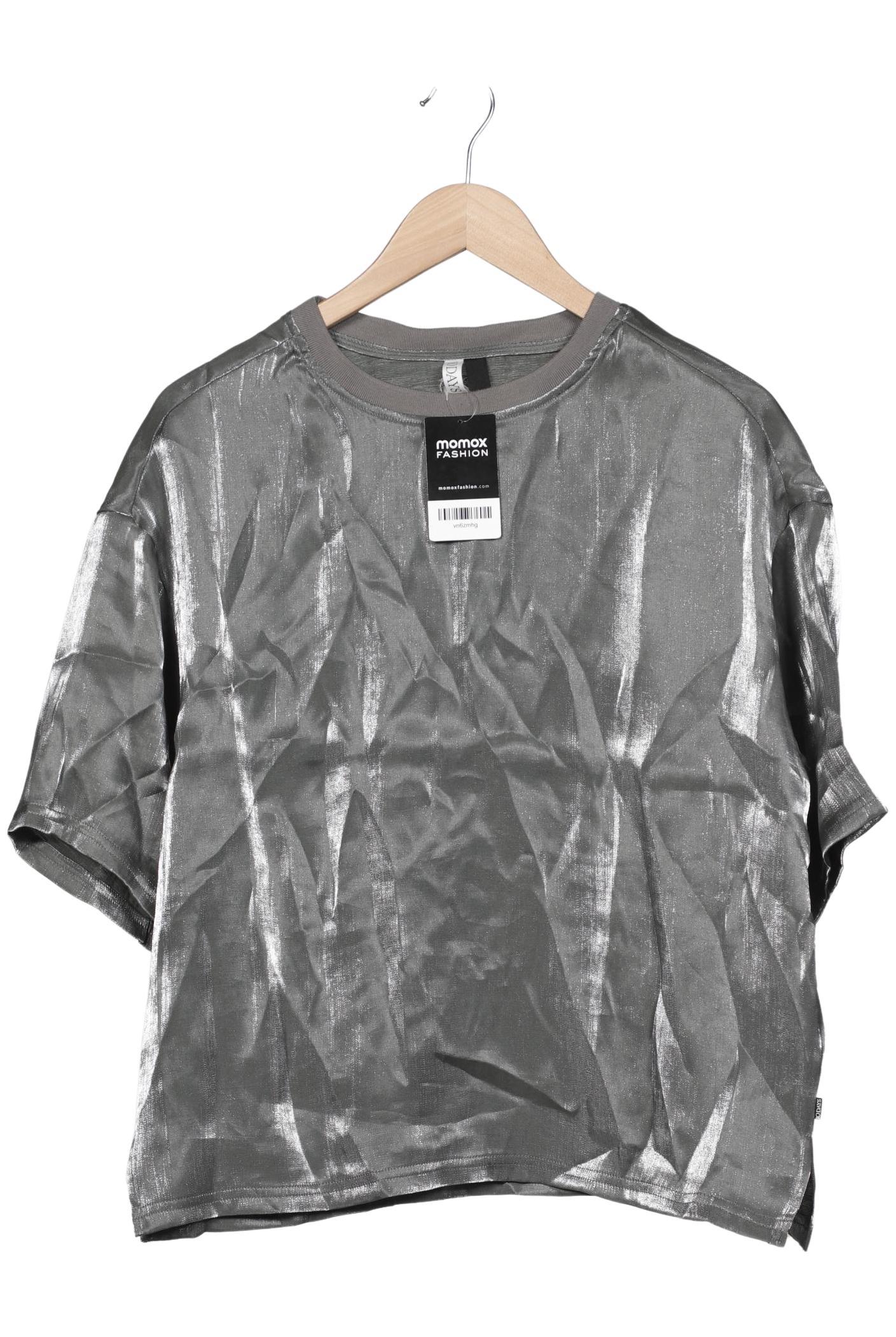 

10Days Damen T-Shirt, grau, Gr. 34