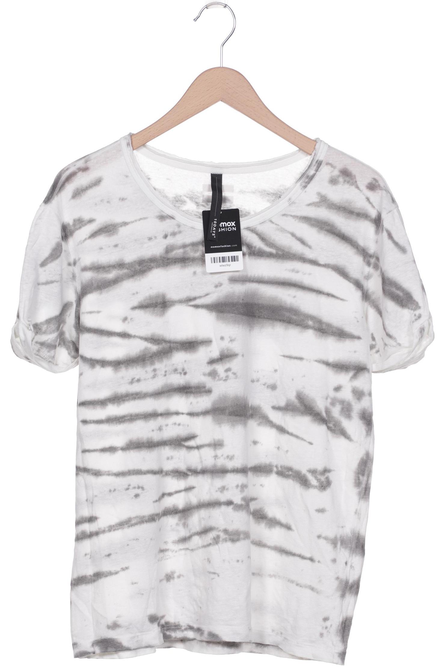 

10DAYS Damen T-Shirt, weiß
