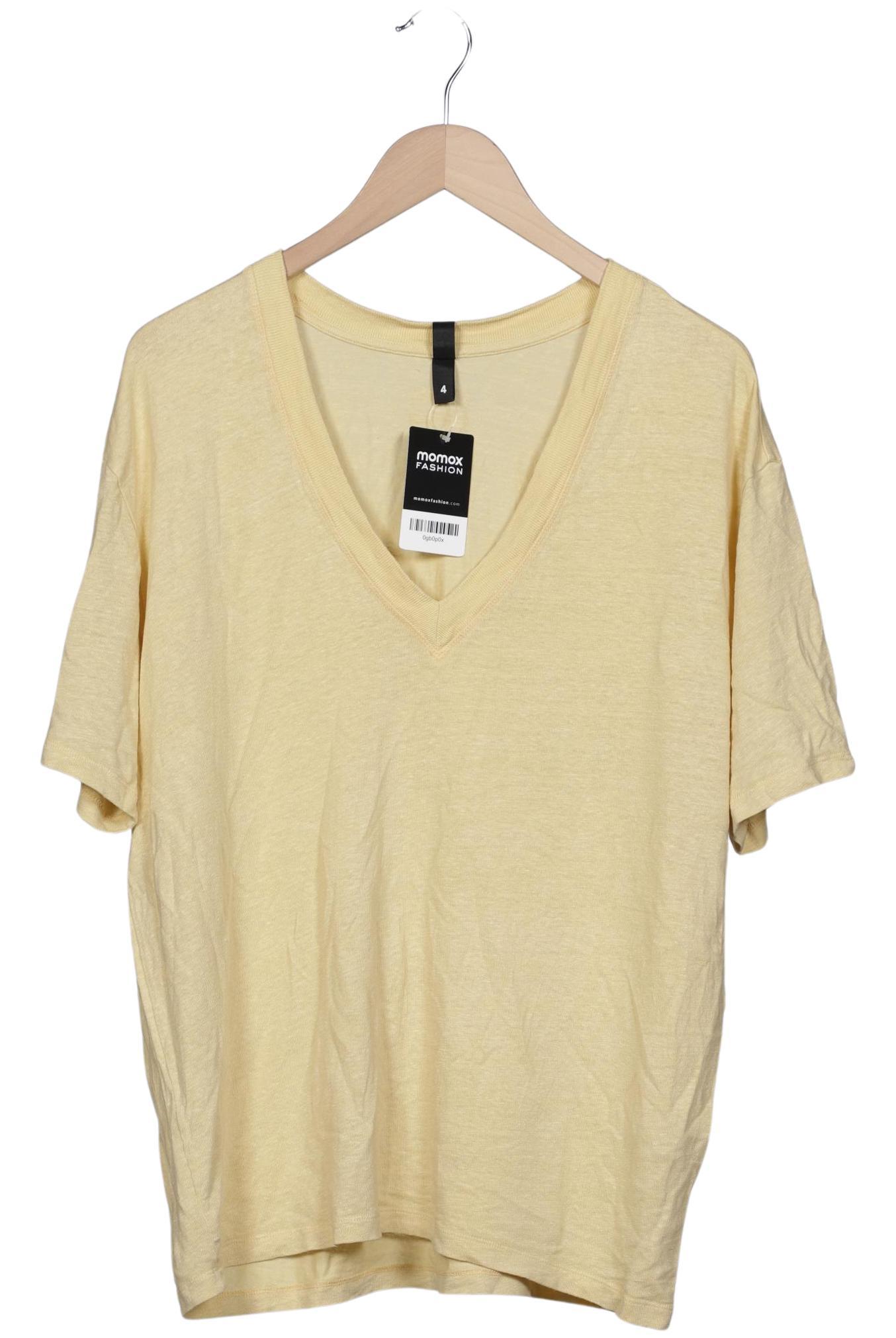 

10Days Damen T-Shirt, gelb, Gr. 46