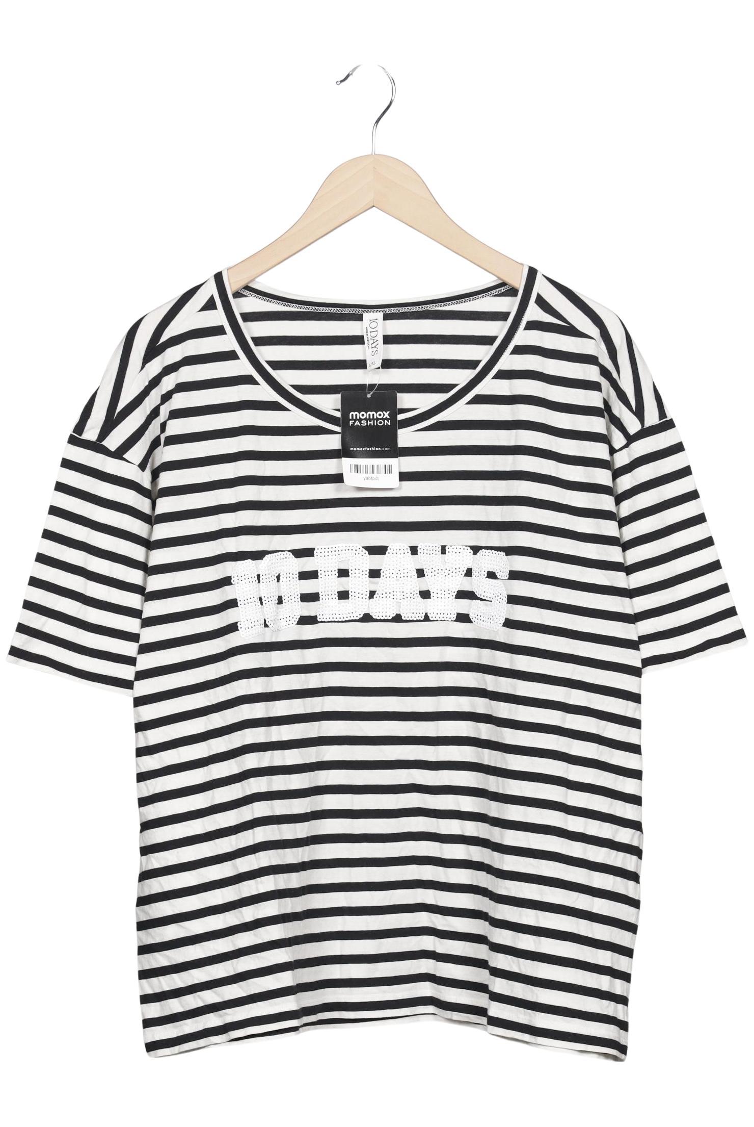 

10Days Damen T-Shirt, mehrfarbig, Gr. 42