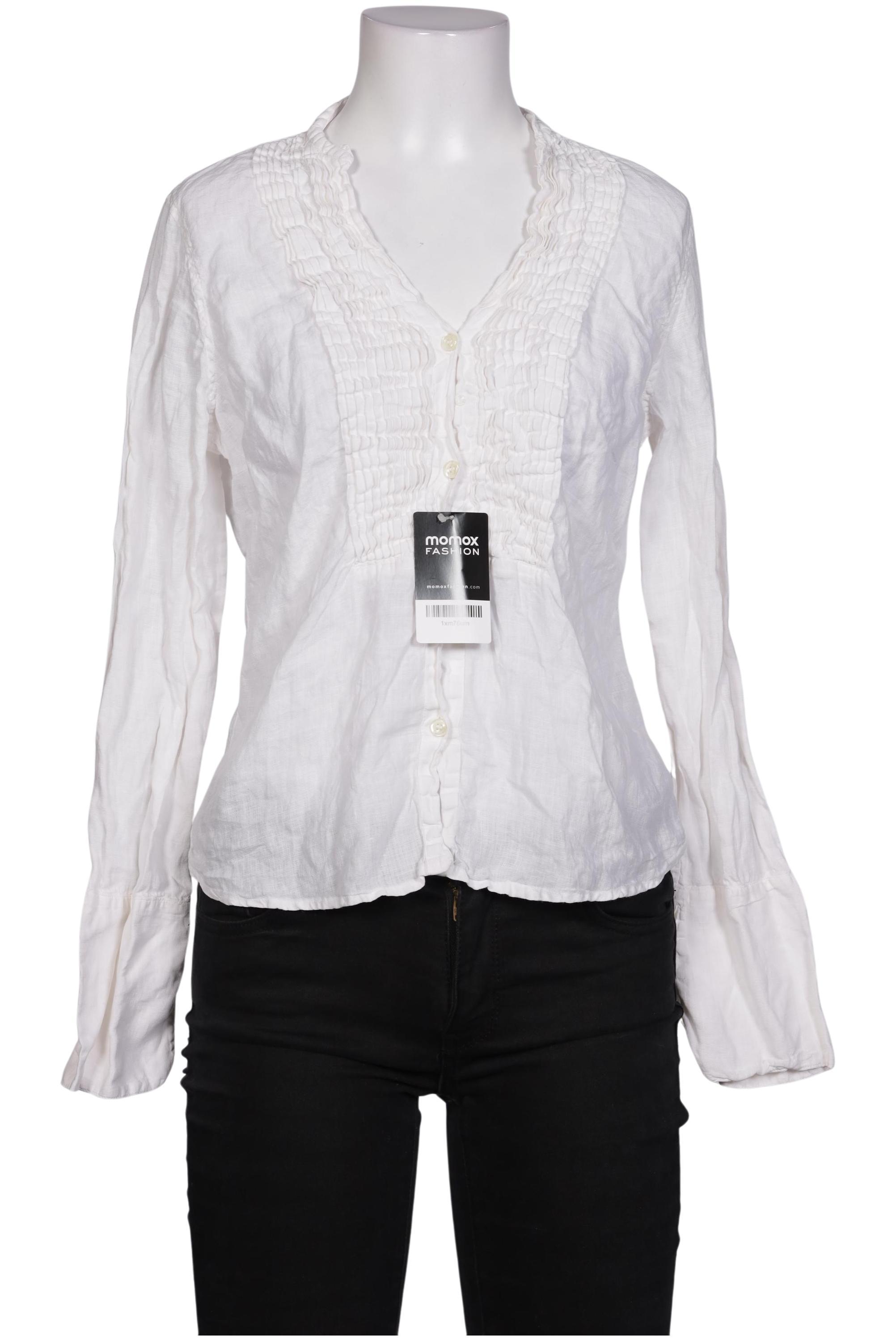 Thumbnail - 120%lino Damen Bluse, weiß, Gr. 36