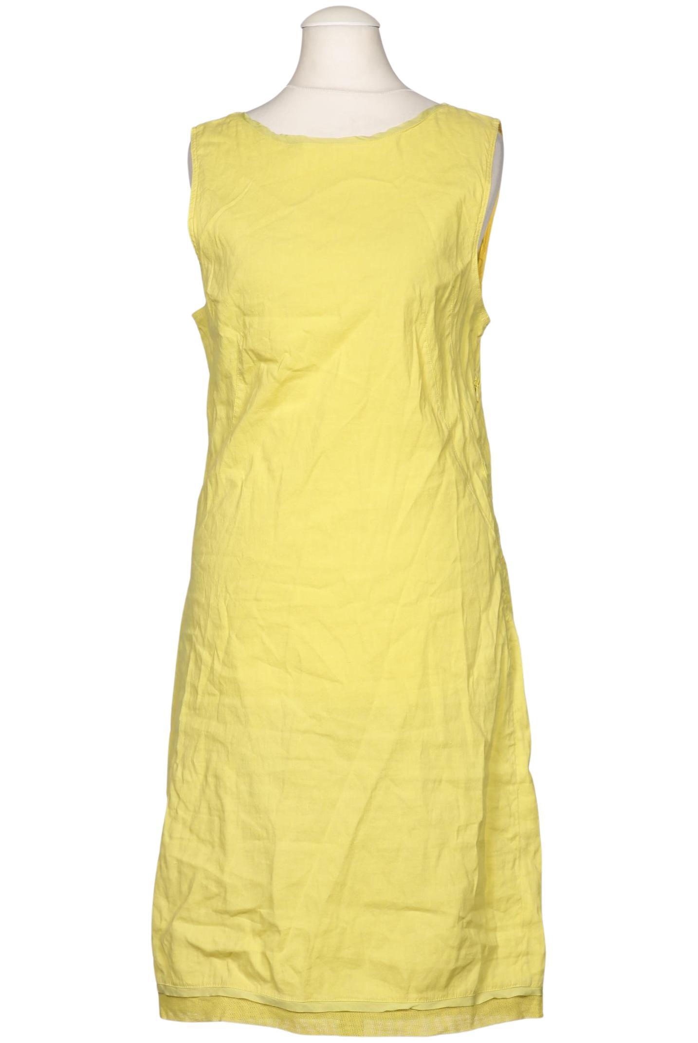 

120%lino Damen Kleid, gelb, Gr. 42