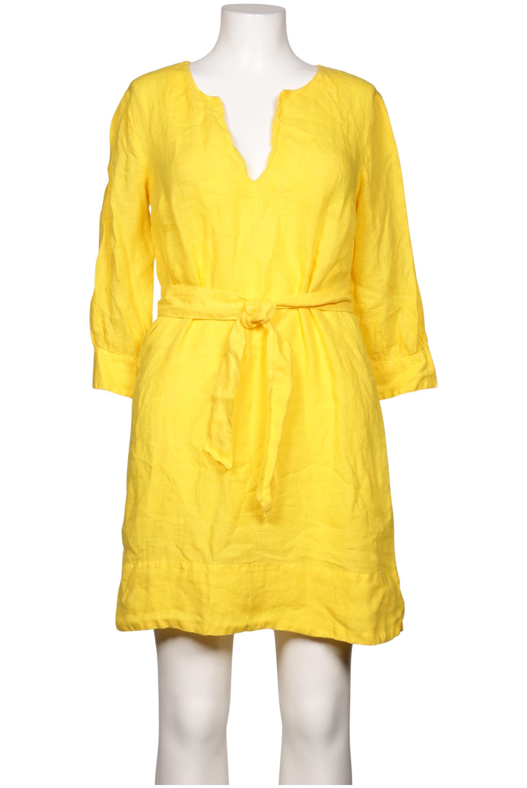 

120%lino Damen Kleid, gelb, Gr. 42
