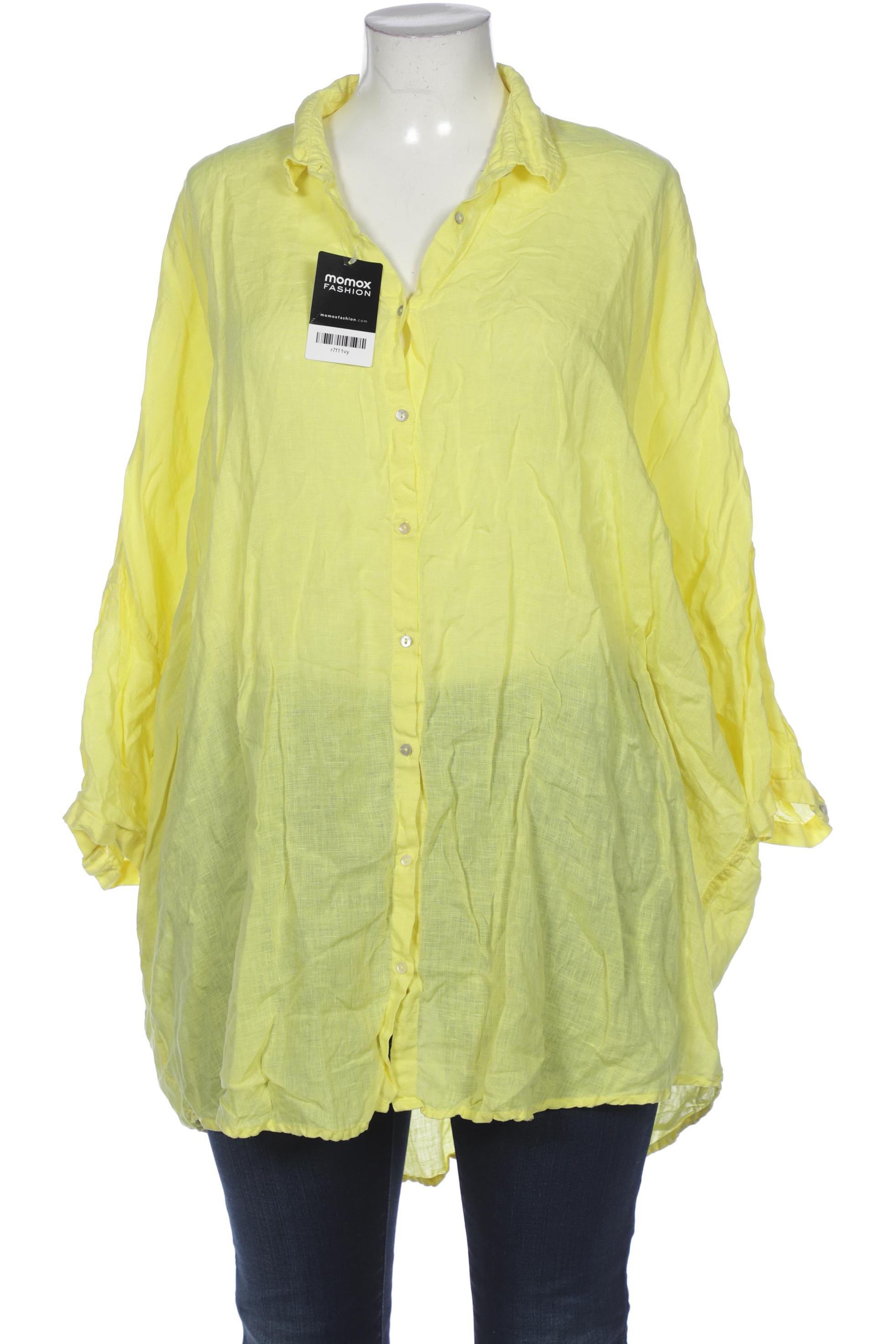 

120%lino Damen Bluse, gelb, Gr. 44