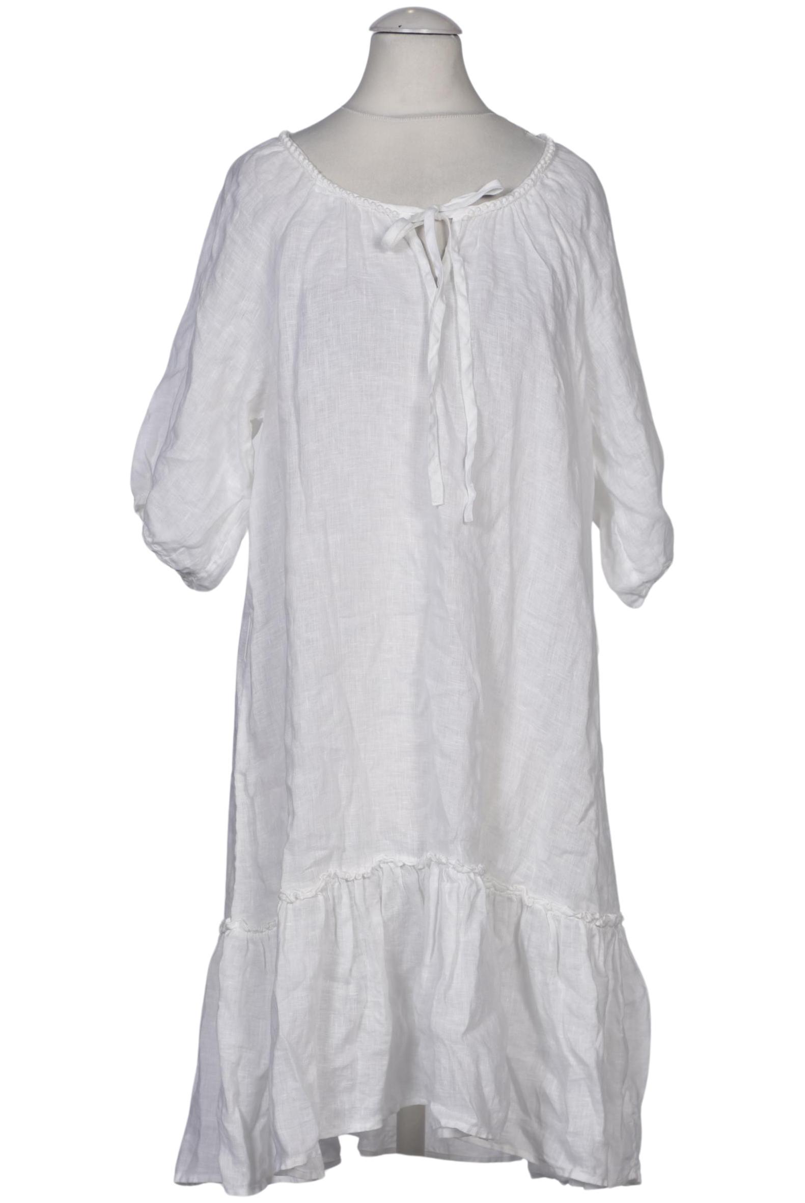 

120%lino Damen Kleid, weiß, Gr. 44