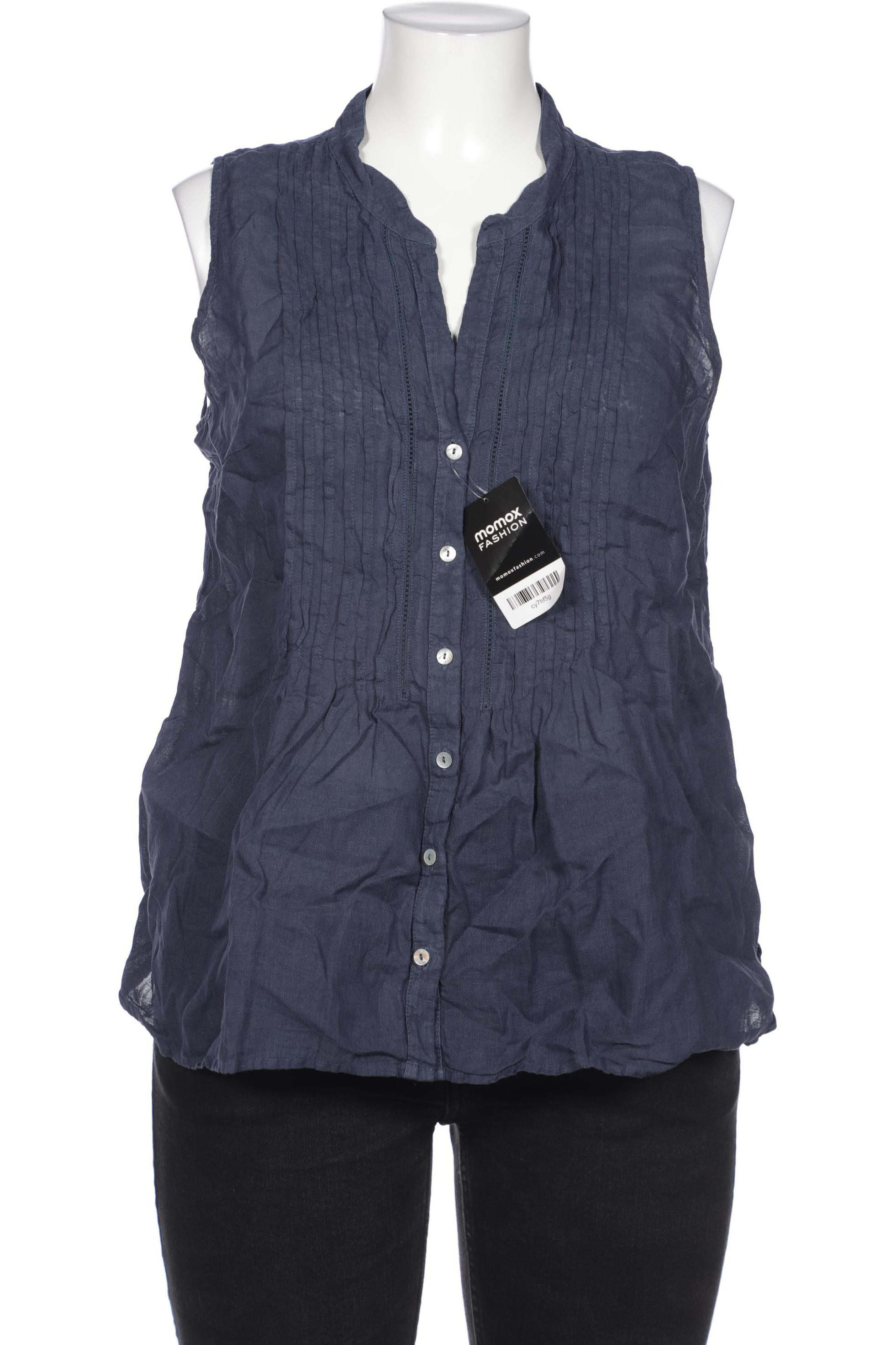 

120%lino Damen Bluse, marineblau