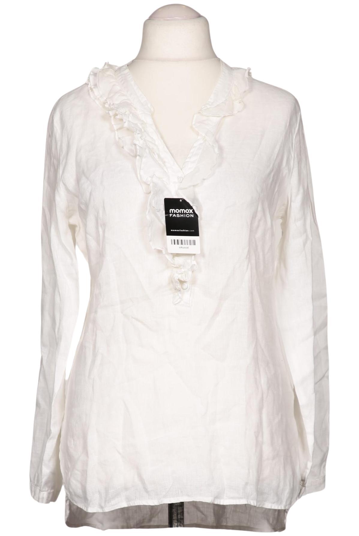 

120%lino Damen Bluse, cremeweiß, Gr. 44