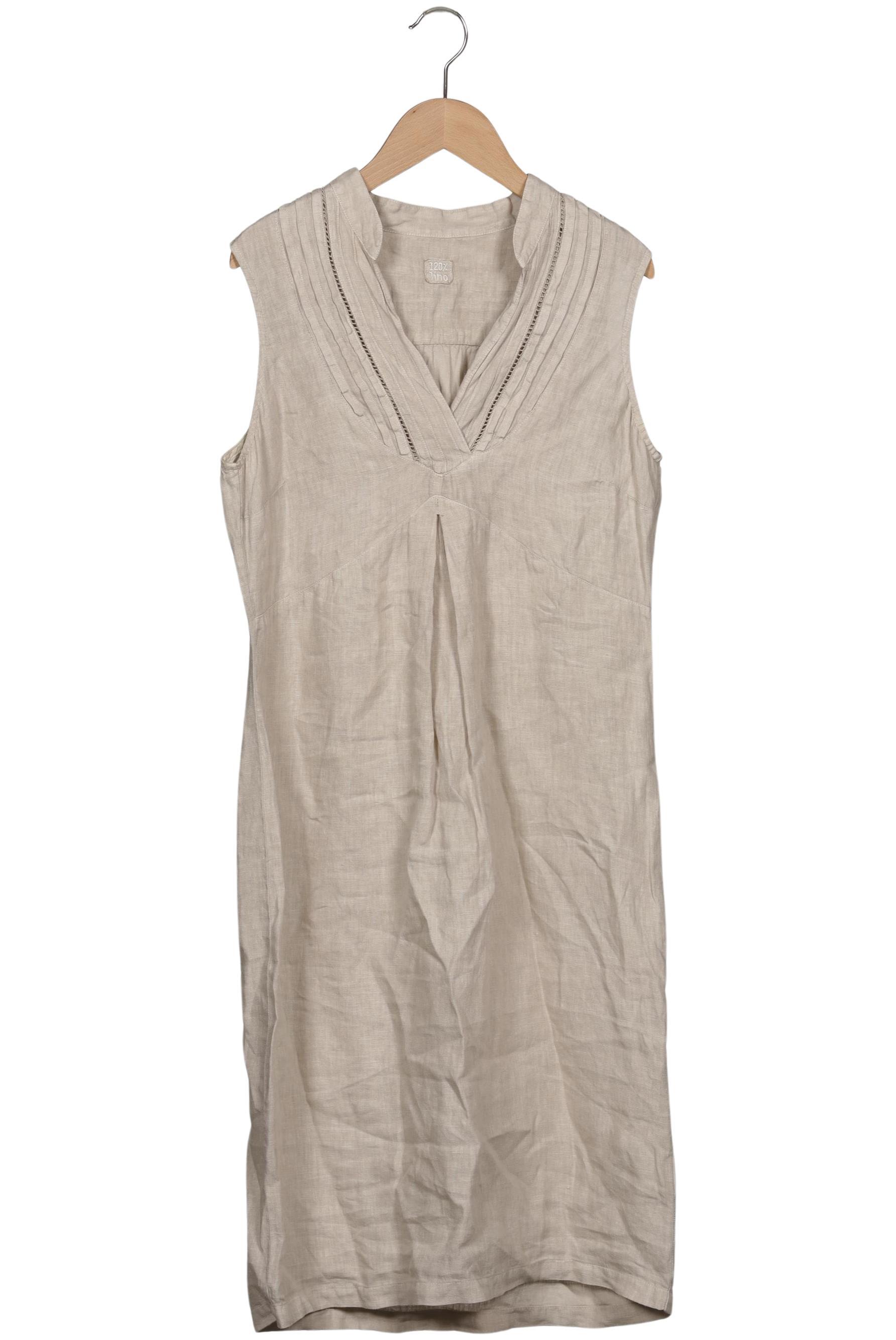 

120%lino Damen Kleid, beige, Gr. 42