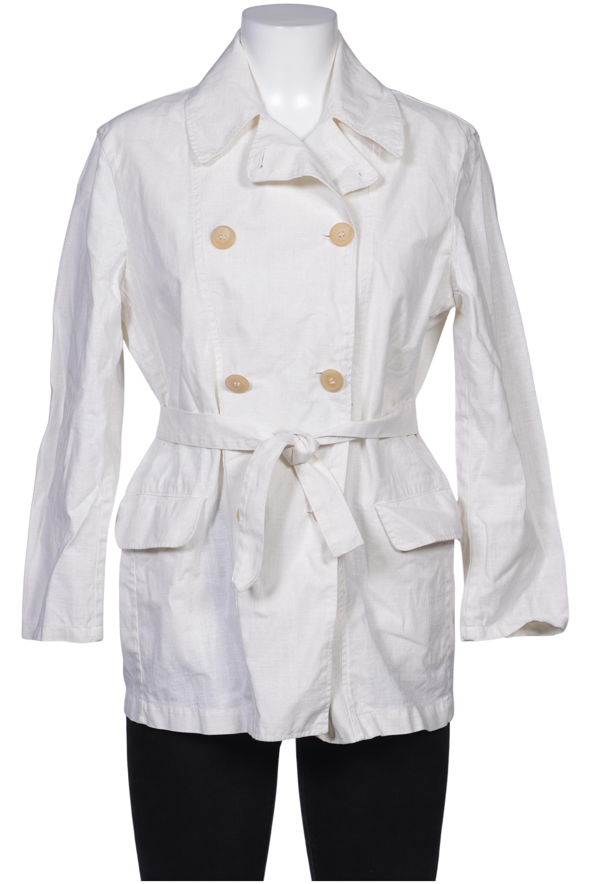 

120%lino Damen Mantel, weiß, Gr. 42