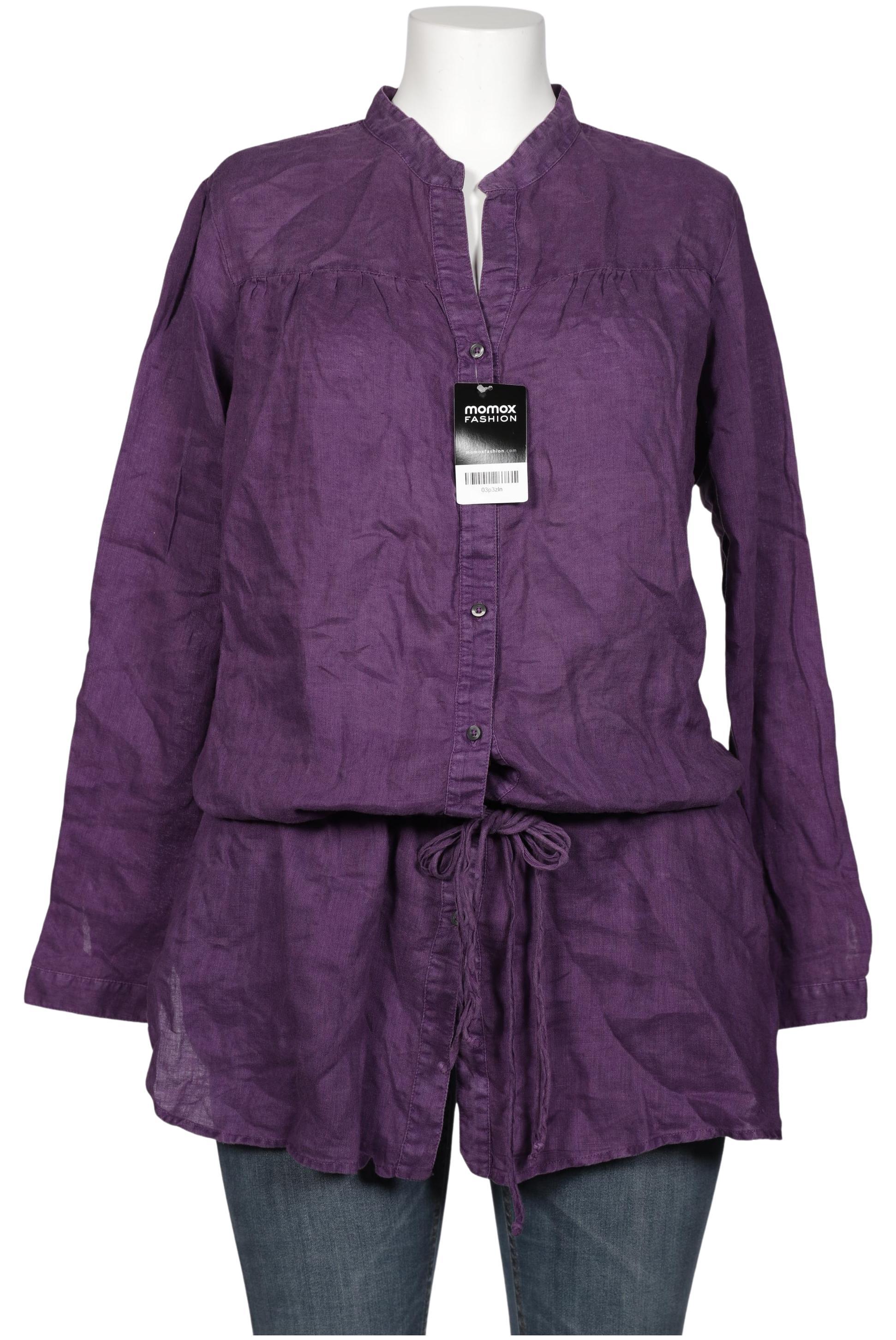 

120%lino Damen Bluse, flieder, Gr. 48