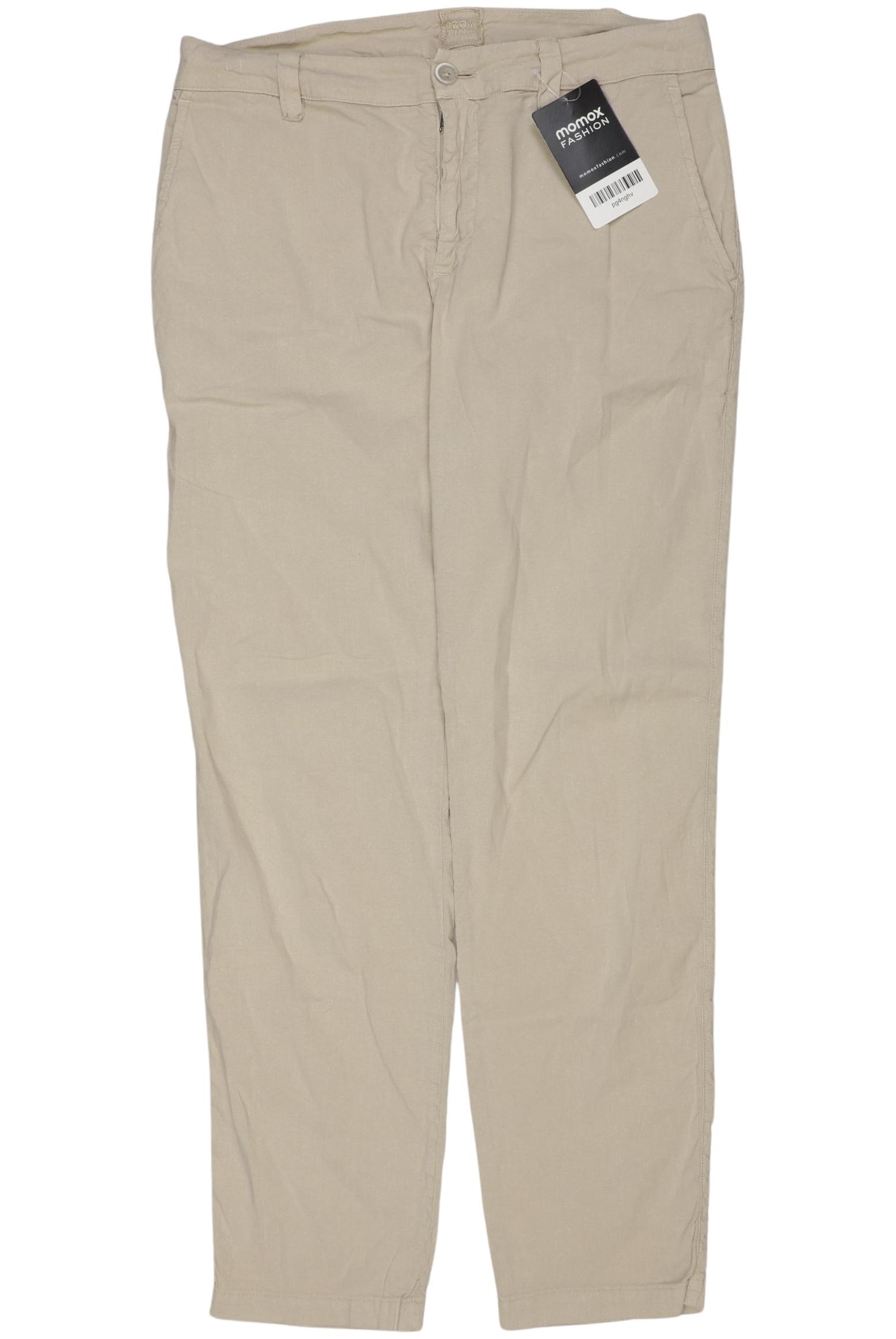 

120%lino Damen Stoffhose, beige, Gr. 40