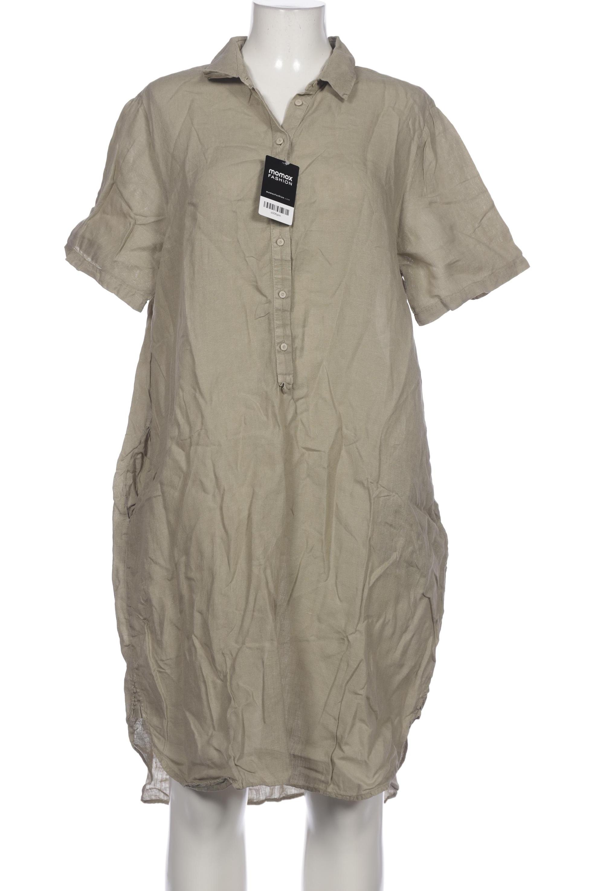 

120%lino Damen Kleid, beige, Gr. 46