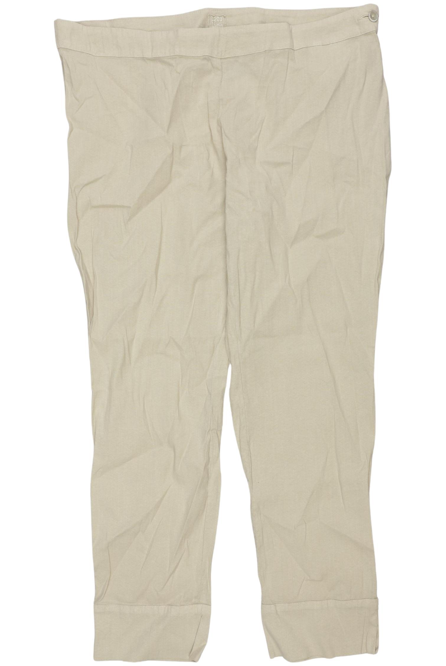

120%lino Damen Stoffhose, beige, Gr. 48