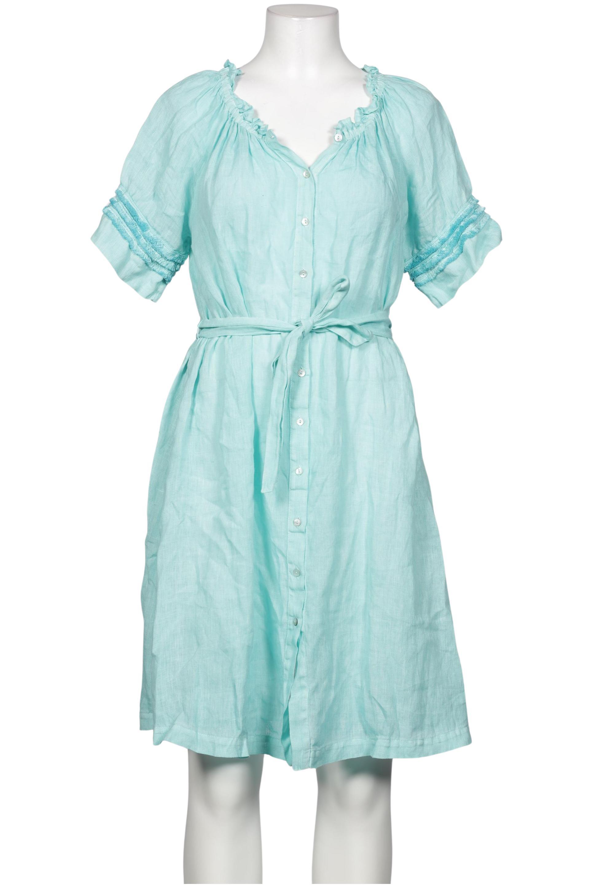 

120%lino Damen Kleid, türkis, Gr. 44