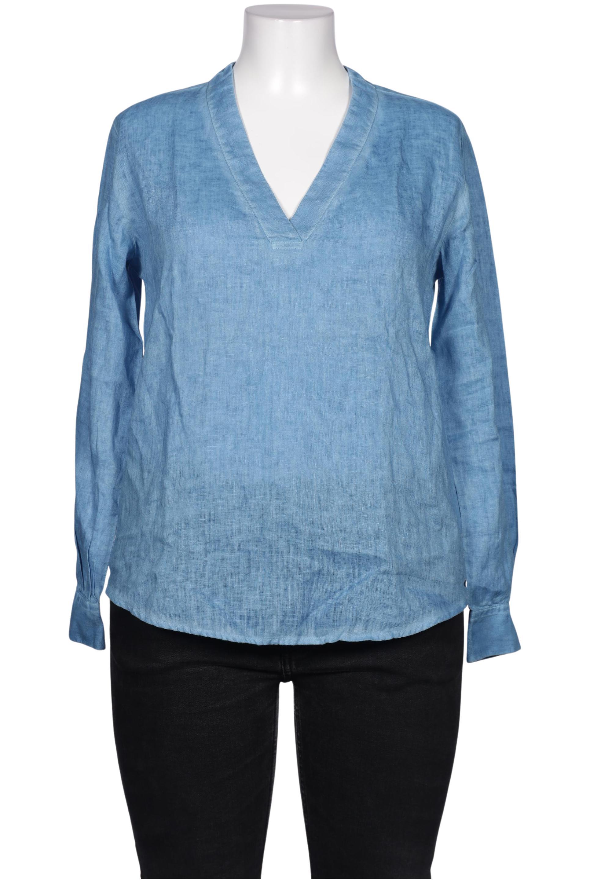 

120%lino Damen Bluse, blau, Gr. 44