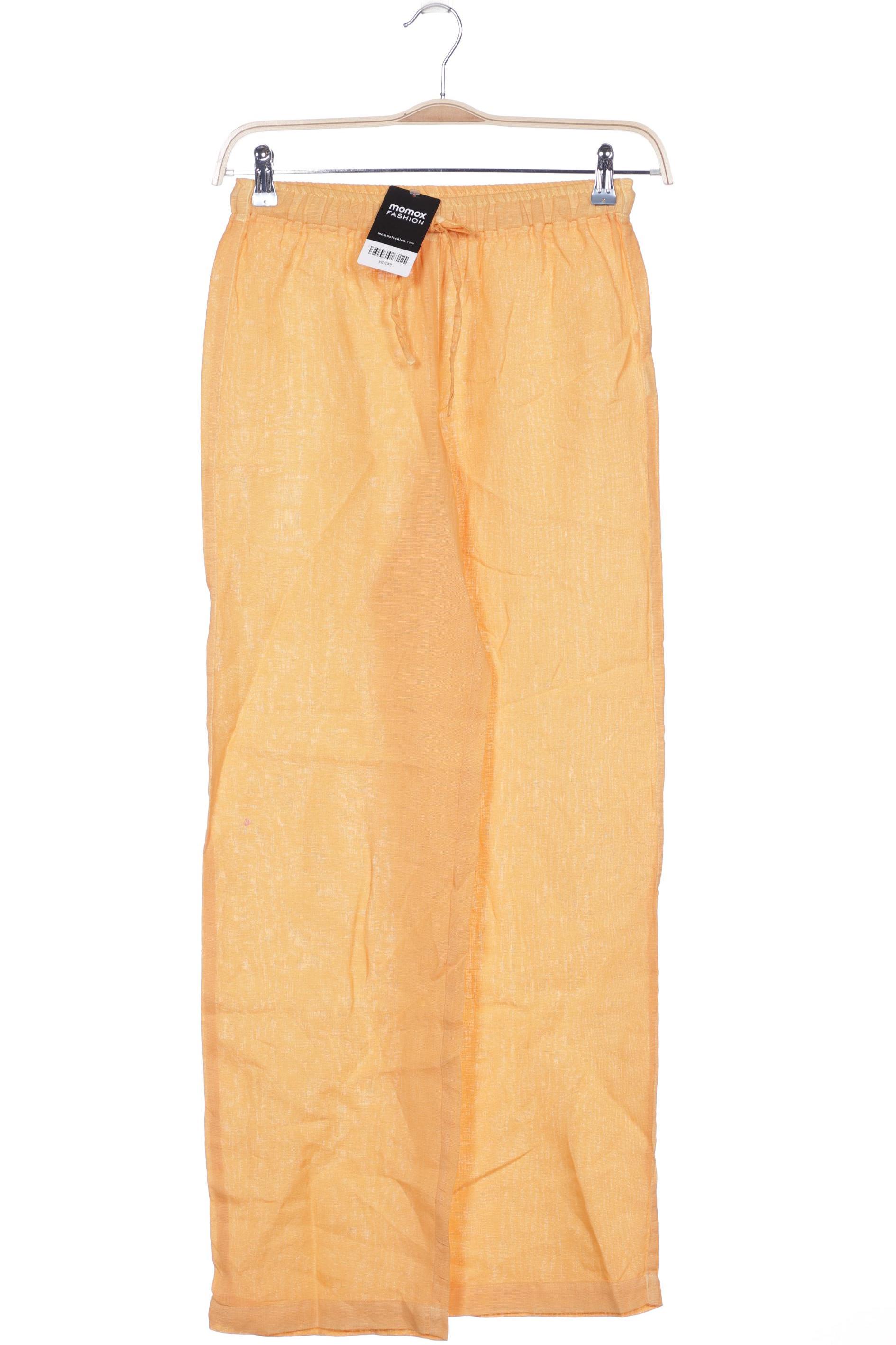 

120%lino Damen Stoffhose, orange