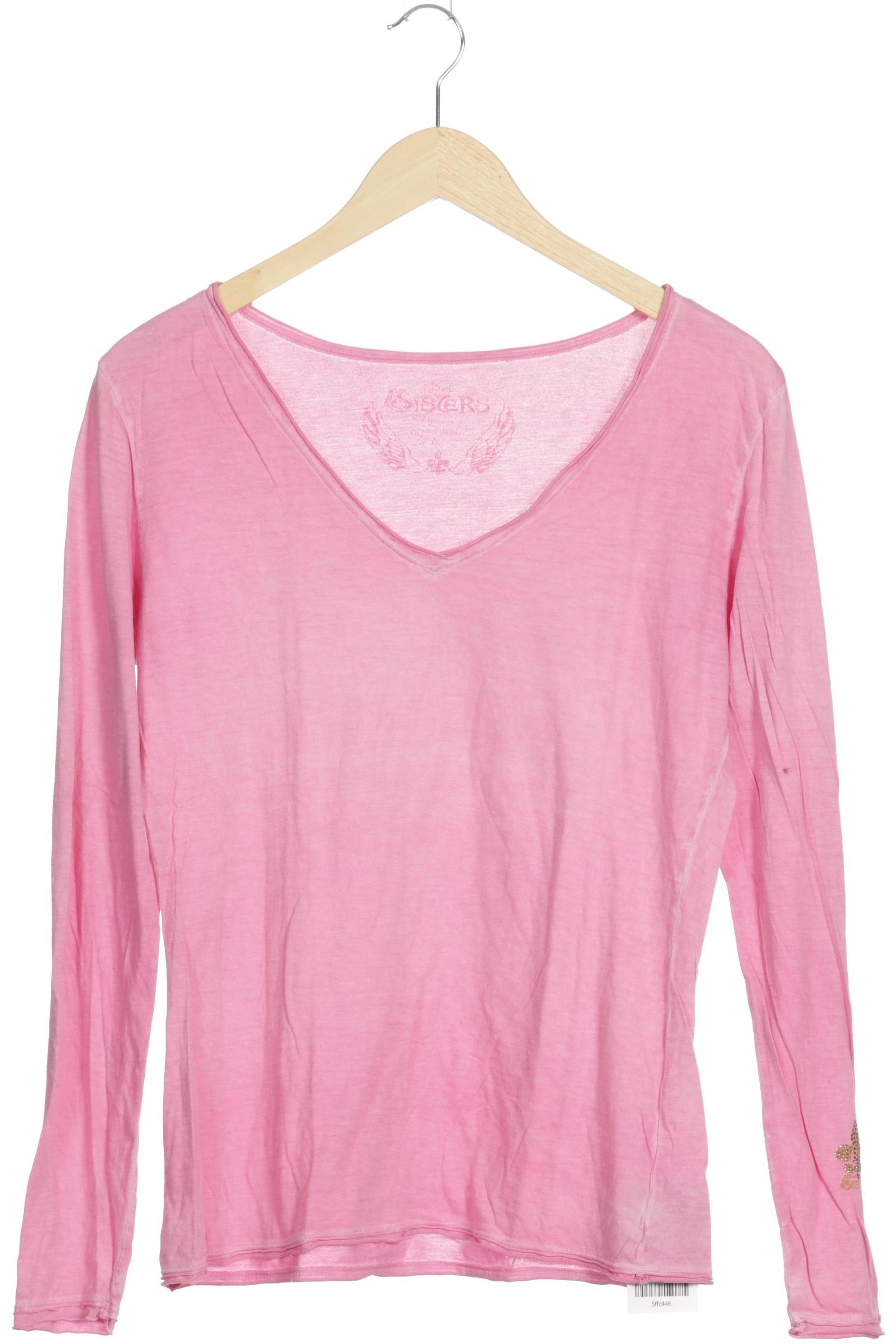 

2Blue Sisters Damen Langarmshirt, pink, Gr. 40