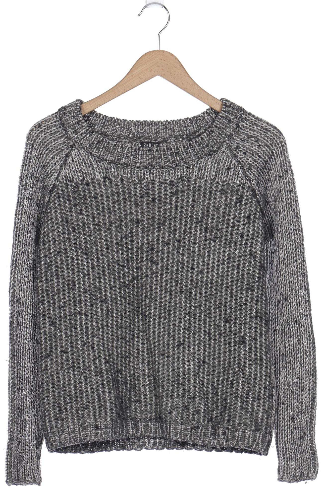 

2ndDay by Birger et Mikkelsen Damen Pullover, silber, Gr. 34