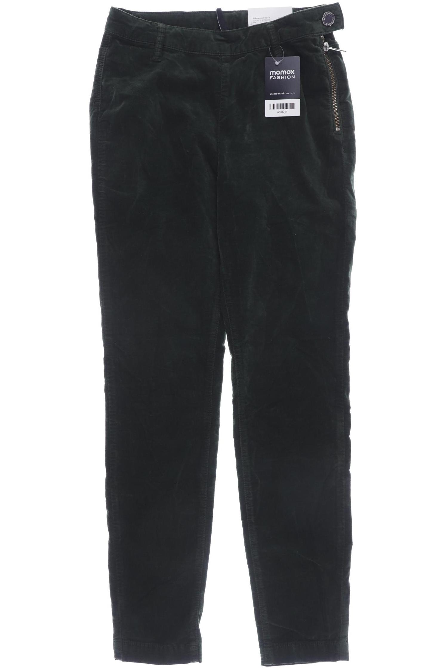 

2ndDay by Birger et Mikkelsen Damen Stoffhose, grün, Gr. 27