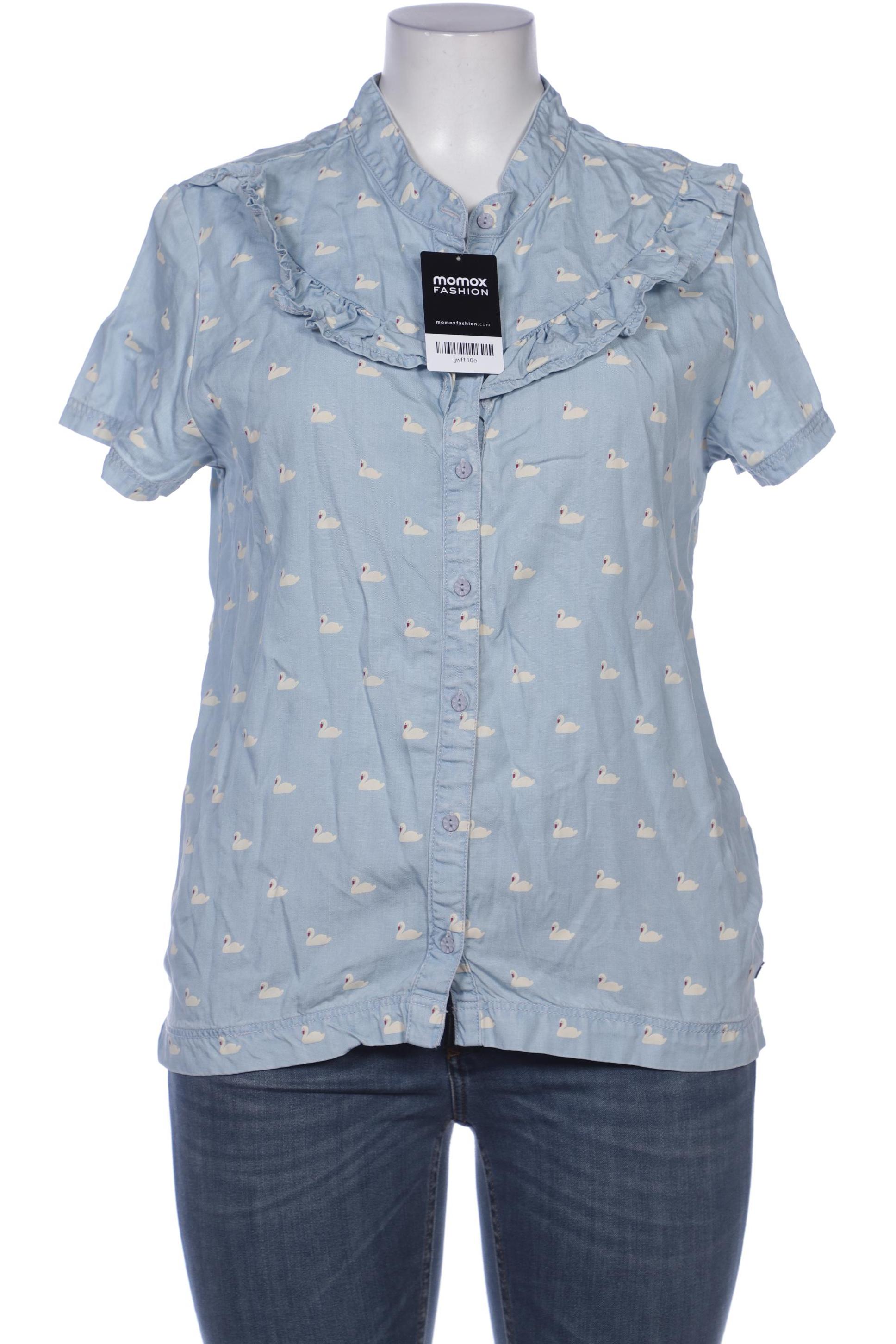 

4funkyflavours Damen Bluse, hellblau, Gr. 42