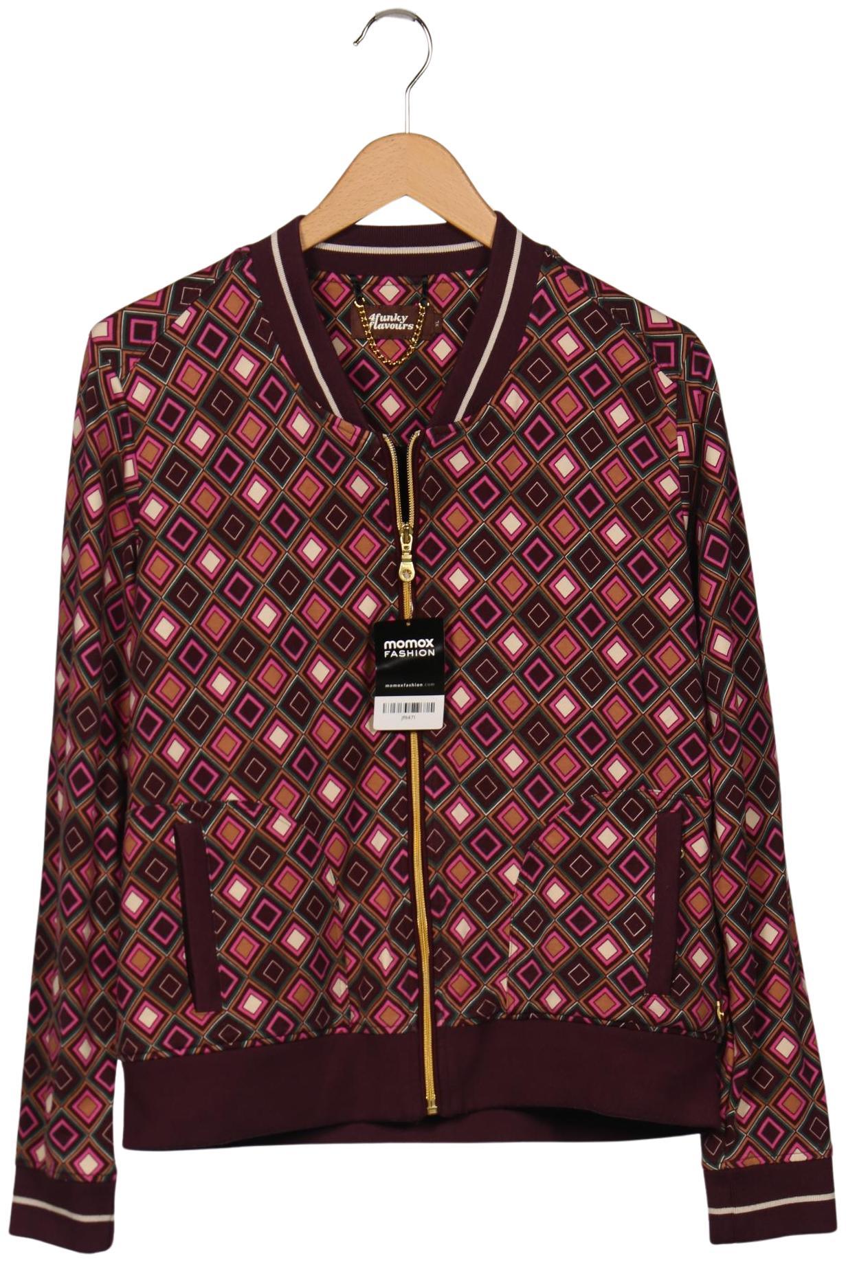 

4funkyflavours Damen Jacke, bordeaux, Gr. 44