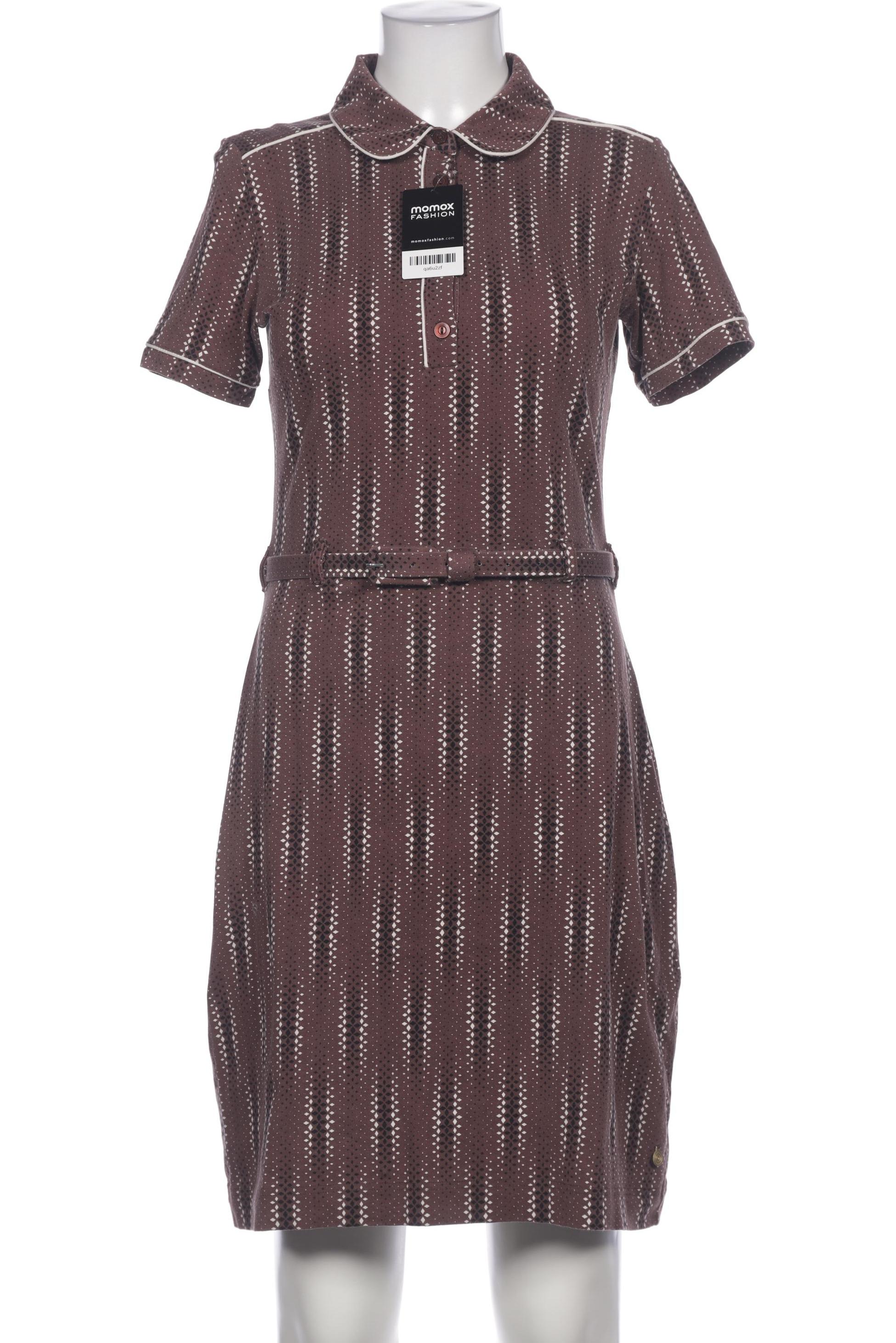 

4funkyflavours Damen Kleid, braun, Gr. 38