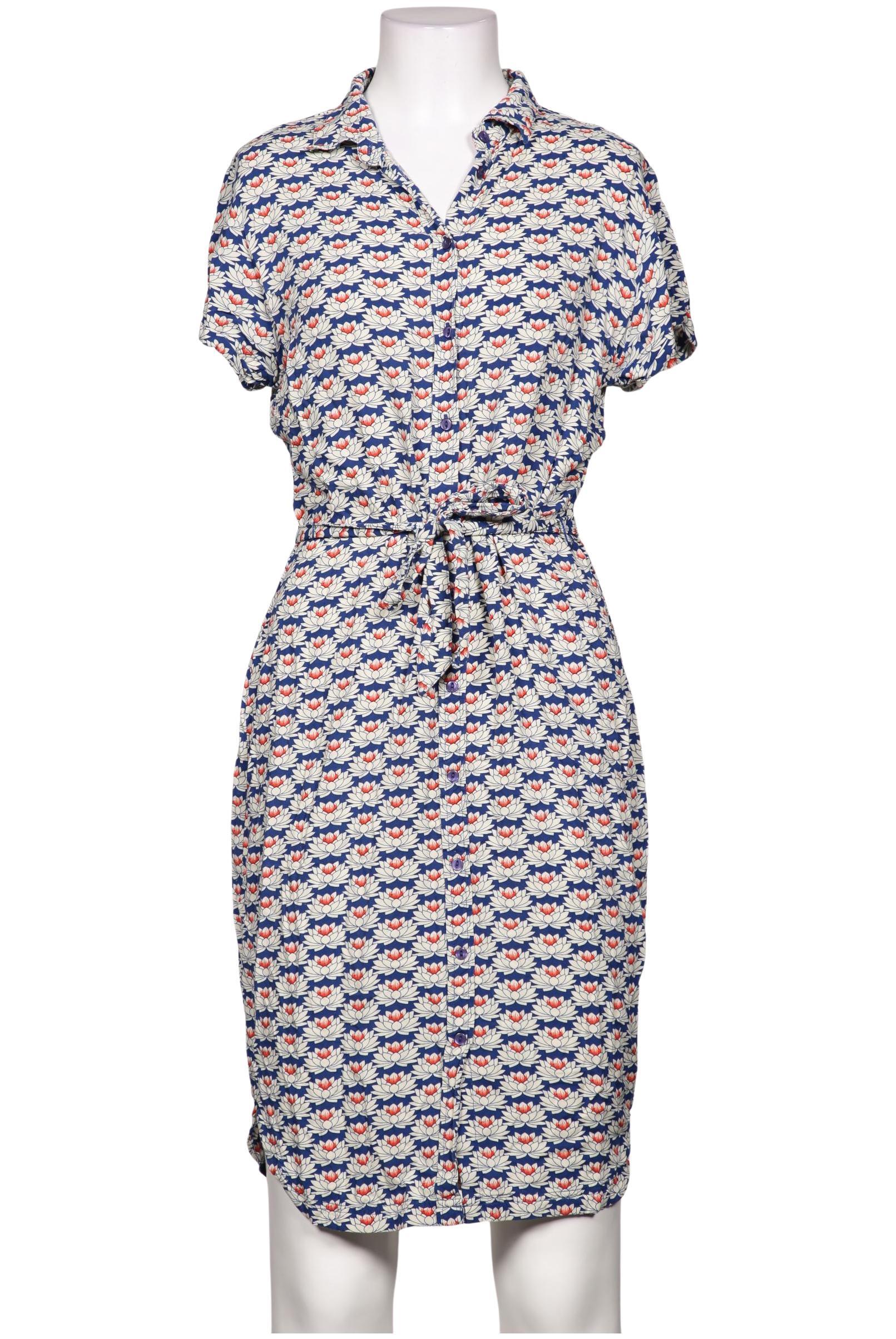 

4funkyflavours Damen Kleid, blau, Gr. 34