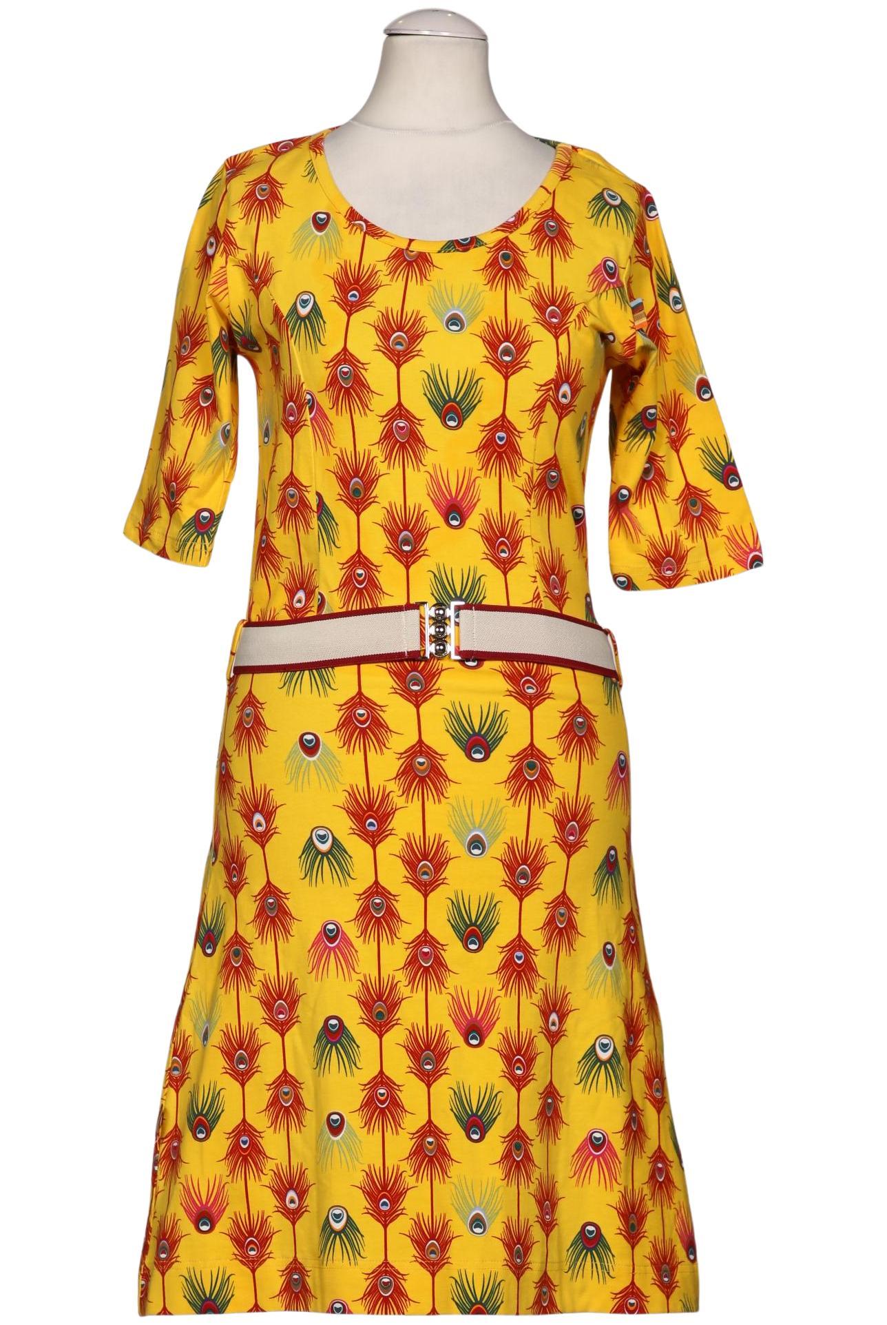 

4funkyflavours Damen Kleid, gelb, Gr. 36