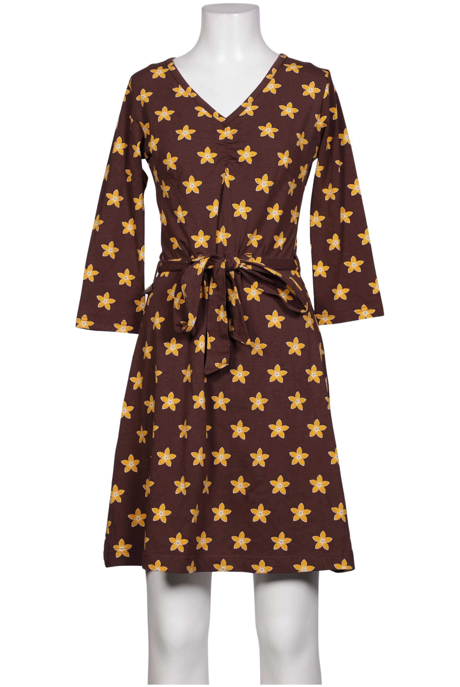 

4funkyflavours Damen Kleid, braun, Gr. 36