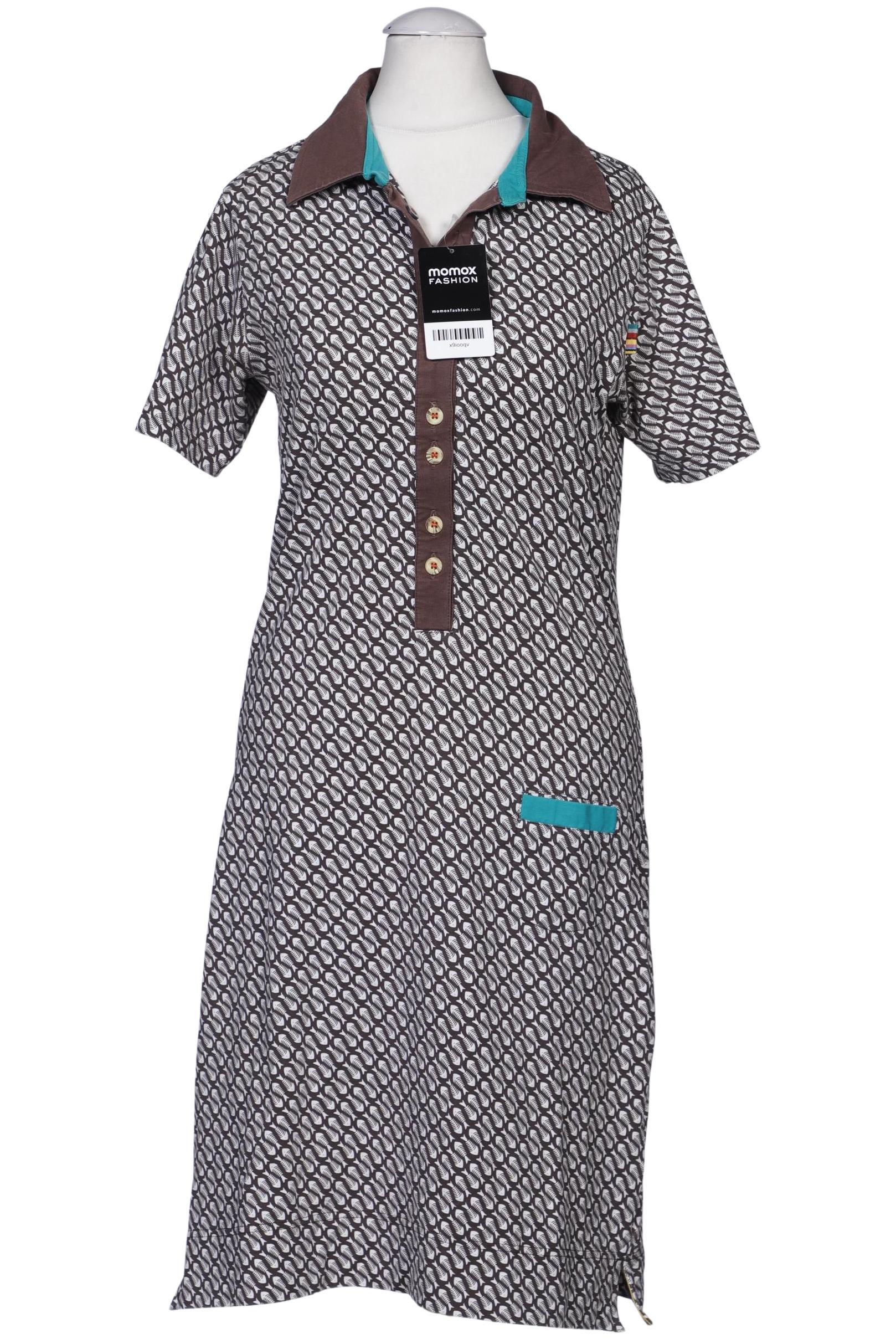 

4funkyflavours Damen Kleid, braun, Gr. 36