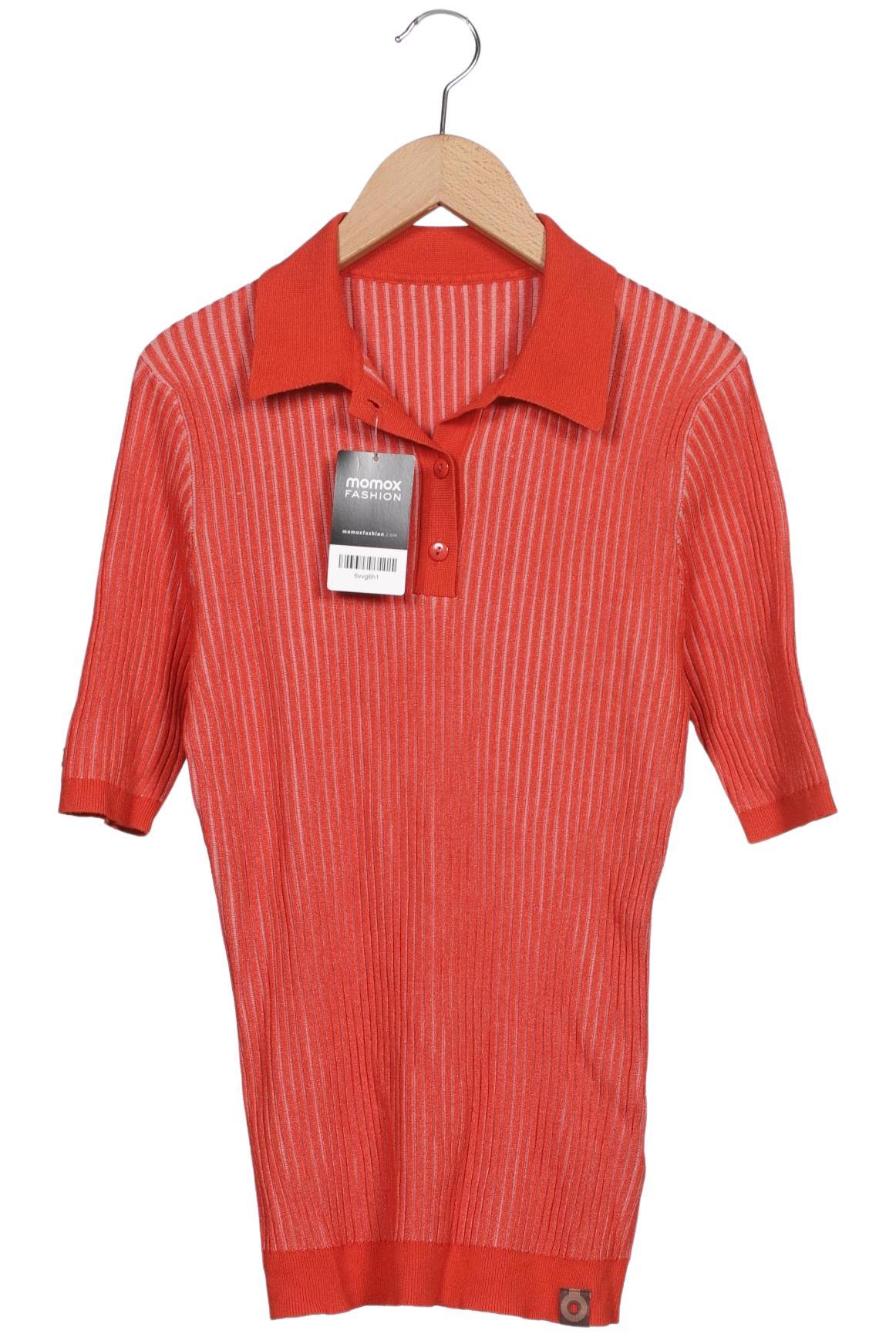 

4funkyflavours Damen Poloshirt, orange, Gr. 36