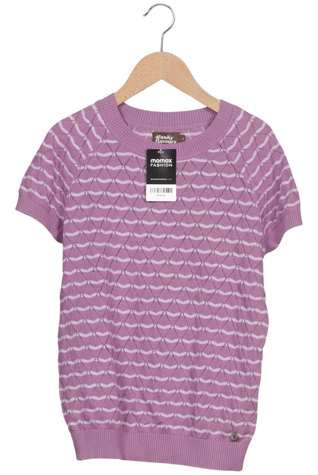 

4funkyflavours Damen Pullover, flieder, Gr. 36