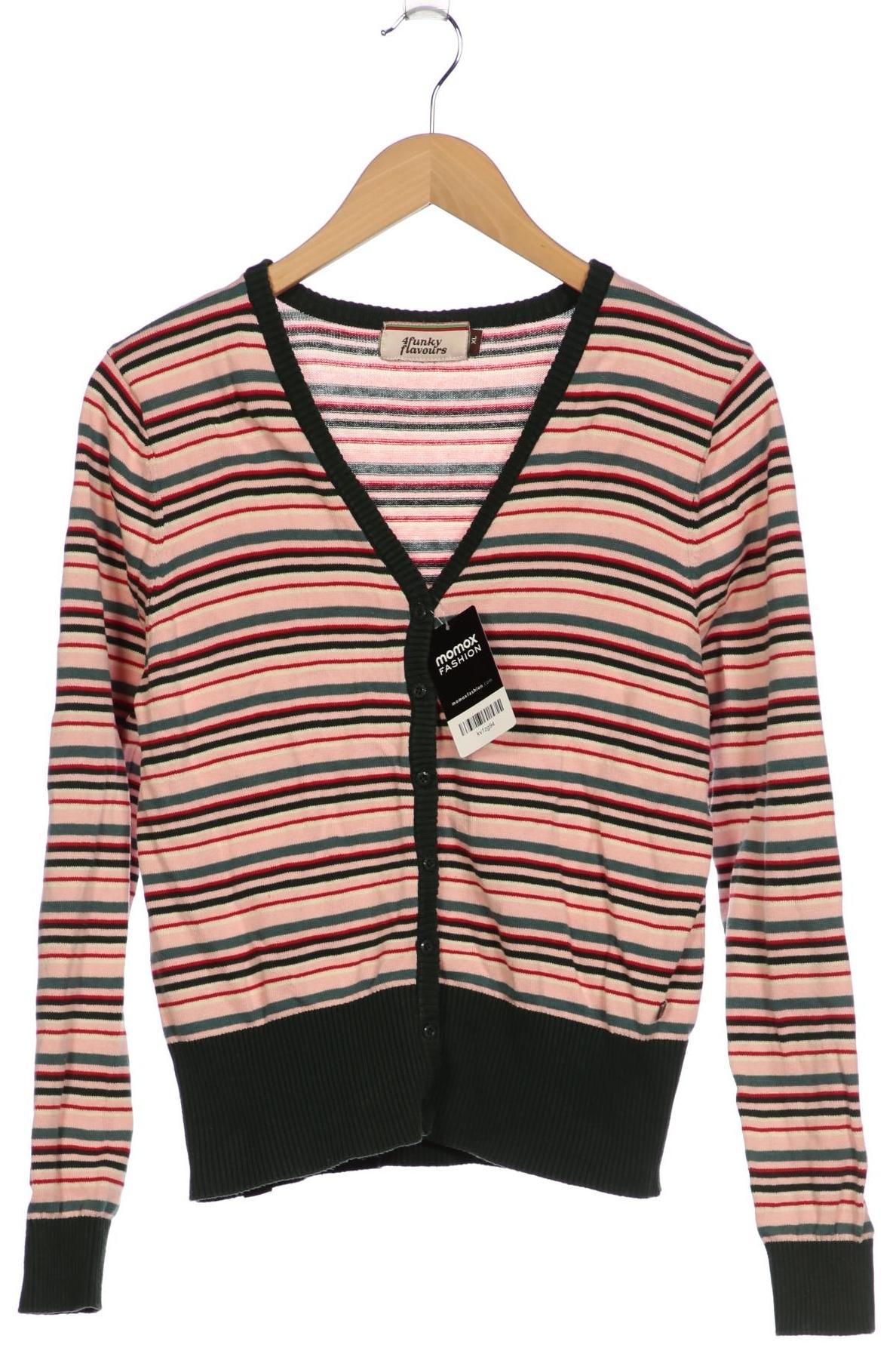 

4funkyflavours Damen Strickjacke, pink, Gr. 44