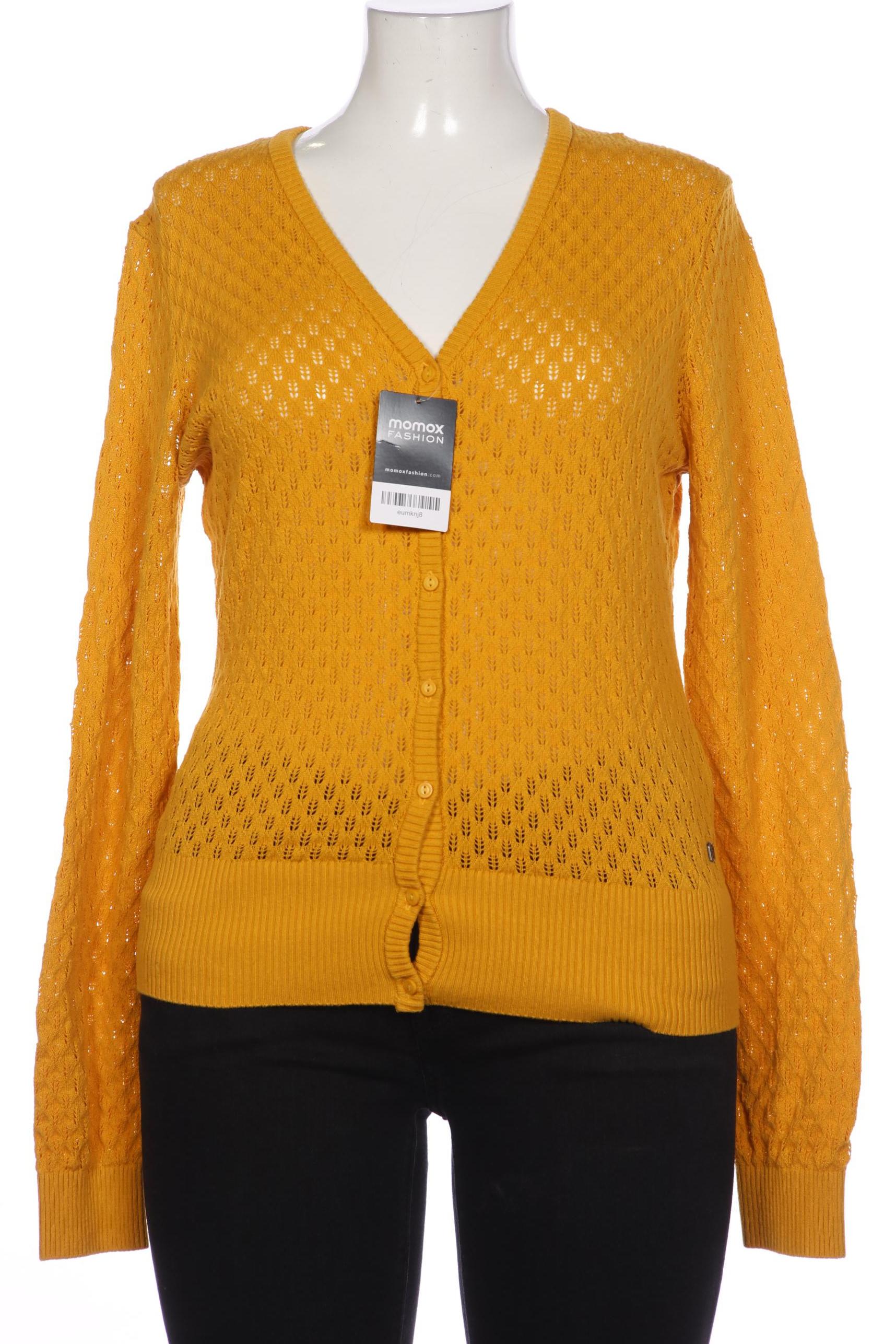 

4funkyflavours Damen Strickjacke, orange