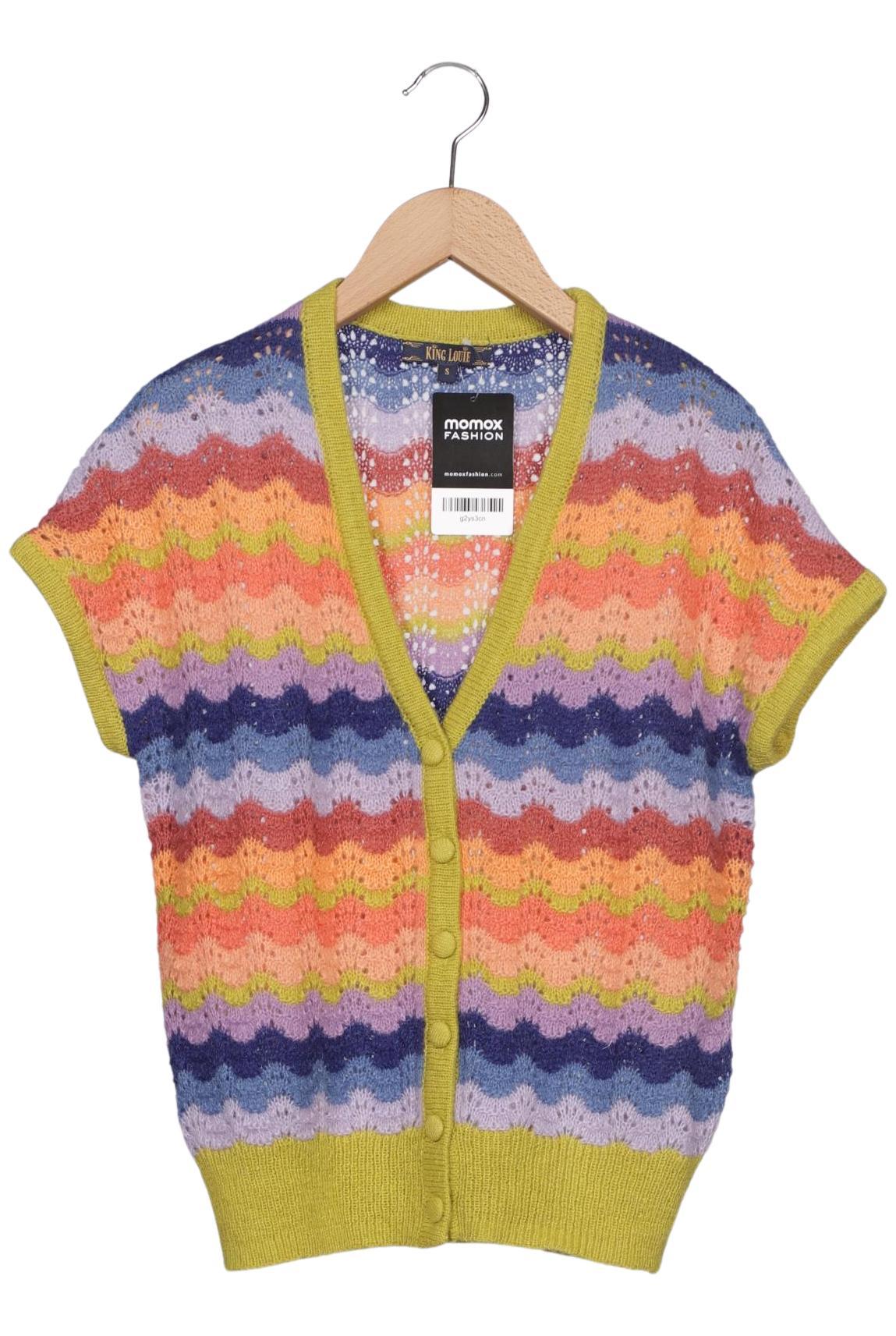 

4funkyflavours Damen Strickjacke, mehrfarbig, Gr. 36