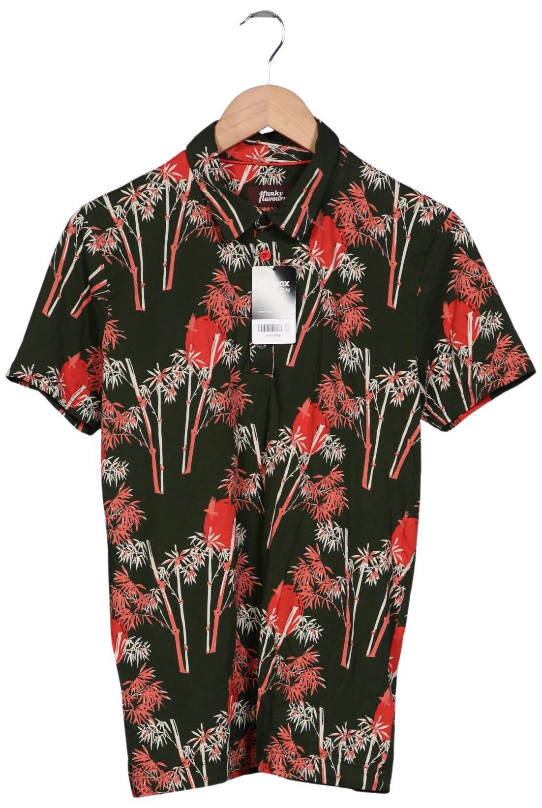 

4funkyflavours Herren Poloshirt, grün, Gr. 48