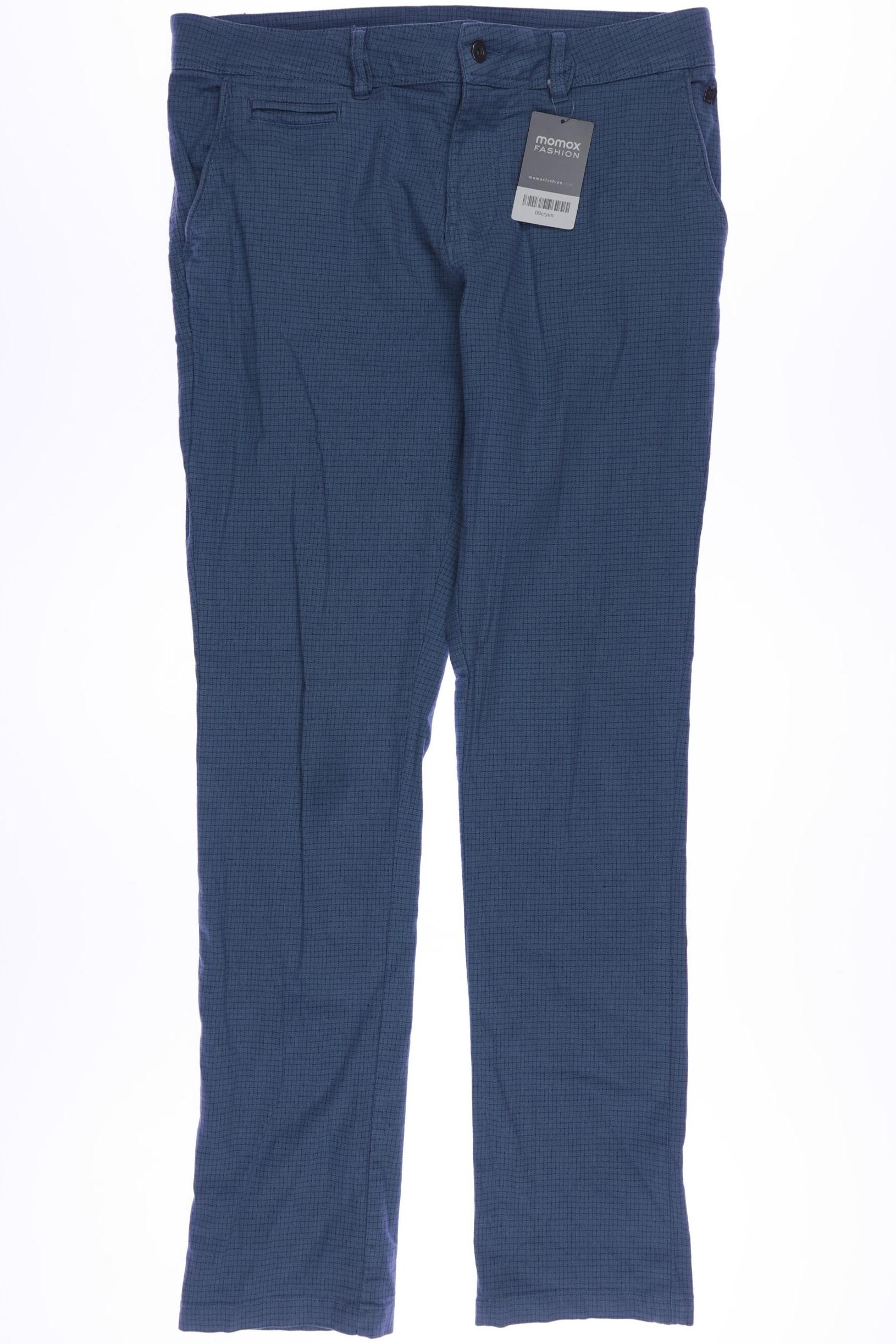 

4funkyflavours Herren Stoffhose, blau, Gr. 32