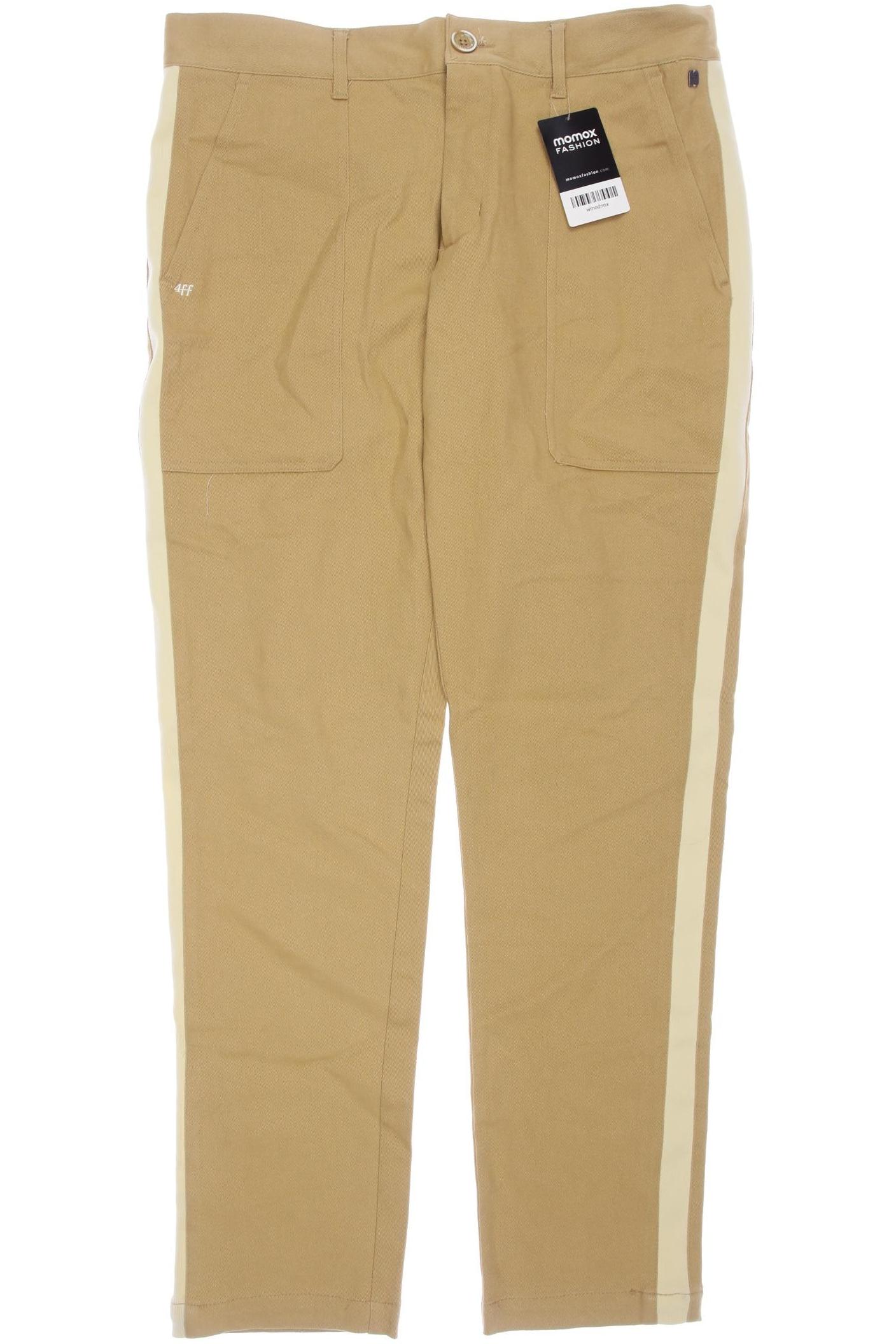 

4funkyflavours Herren Stoffhose, beige, Gr. 0