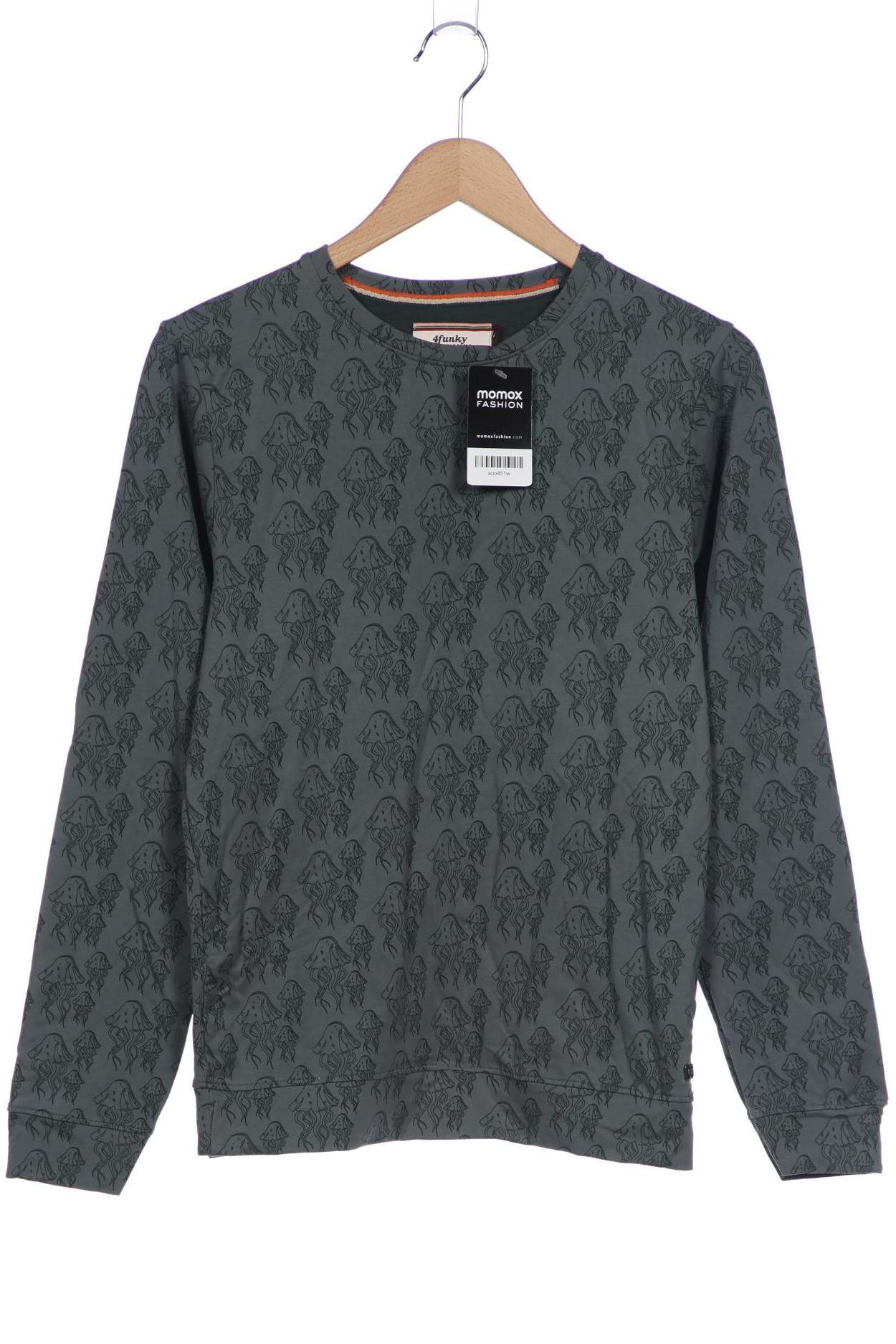

4funkyflavours Herren Sweatshirt, grün, Gr. 46
